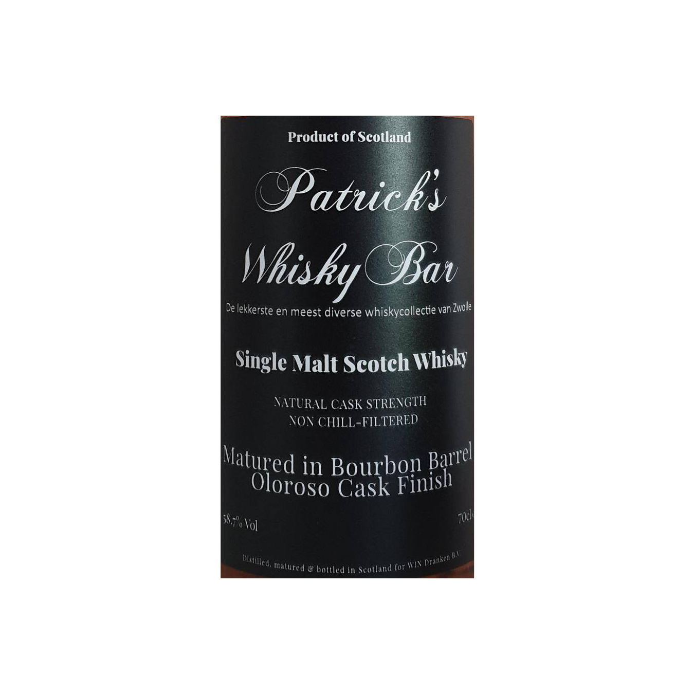 Patrick's Whisky Bar Single Malt Scotch Whisky 2