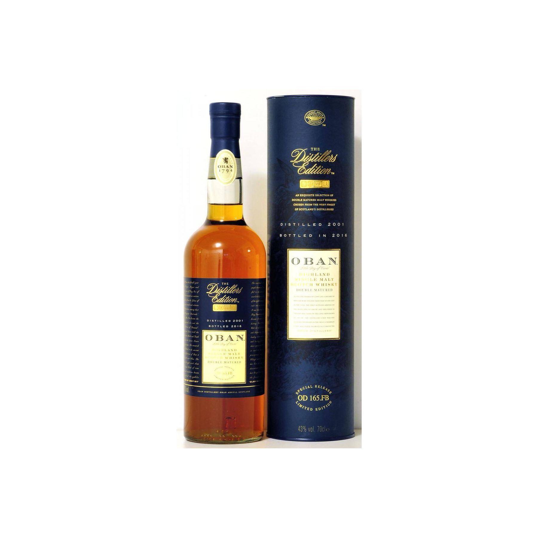 Oban The Distillers Edition 2001 15 Years Single Malt Whisky 2