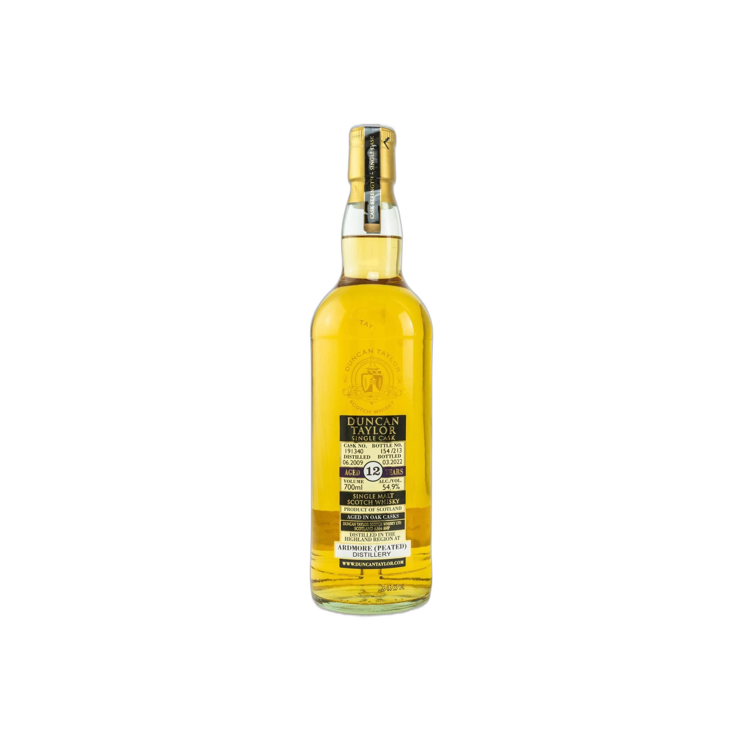 Ardmore Single Cask 2009 12 Years Single Malt Whisky