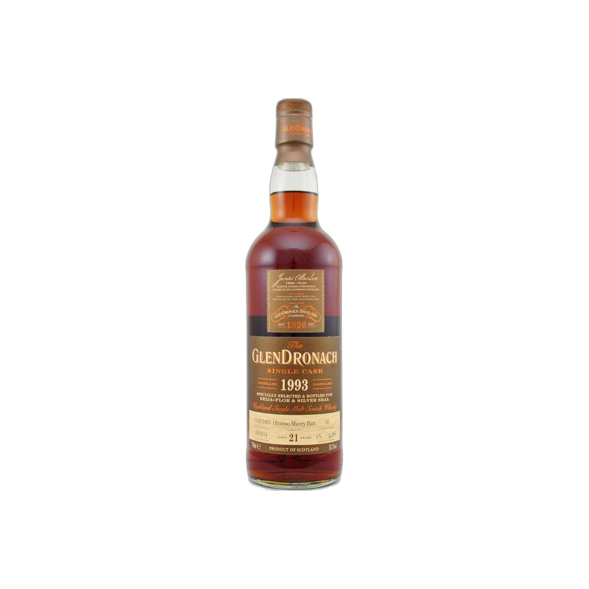 GlenDronach Single Cask 1993 21 Years Single Malt Whisky
