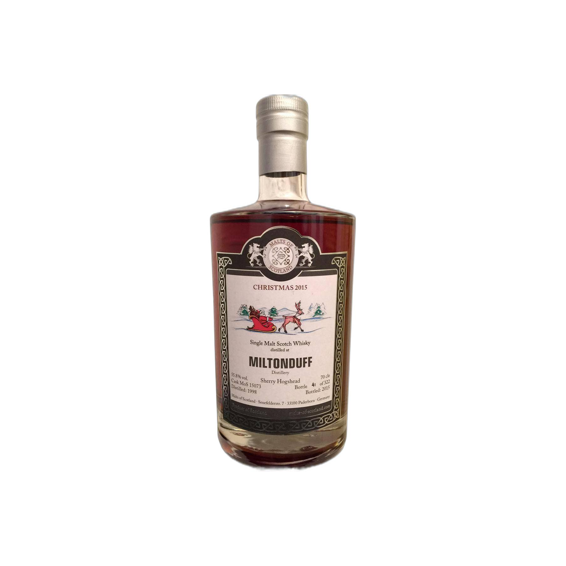 Miltonduff 1998 17 Years Single Malt Whisky