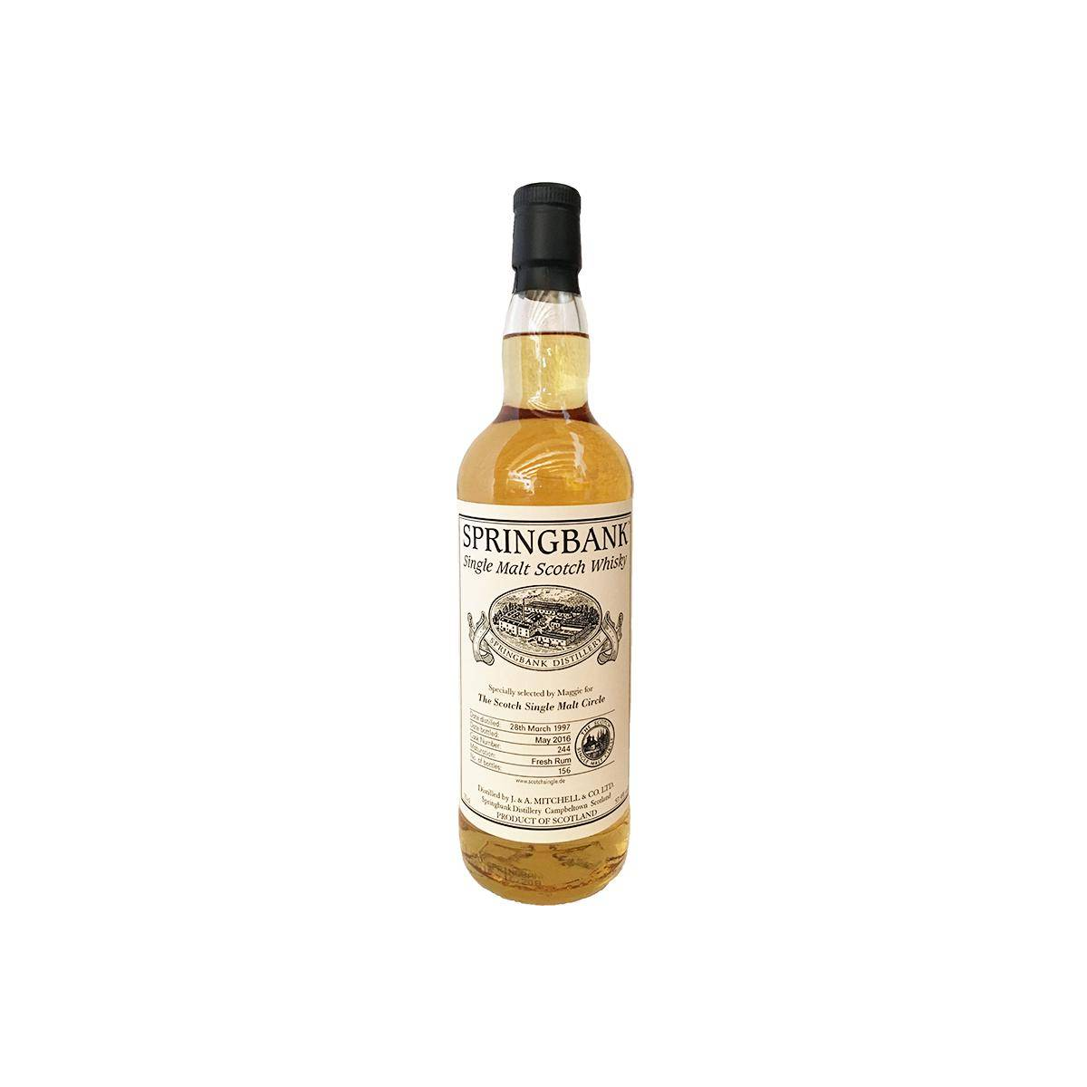 Springbank Private Bottling 1997 19 Years Single Malt Whisky