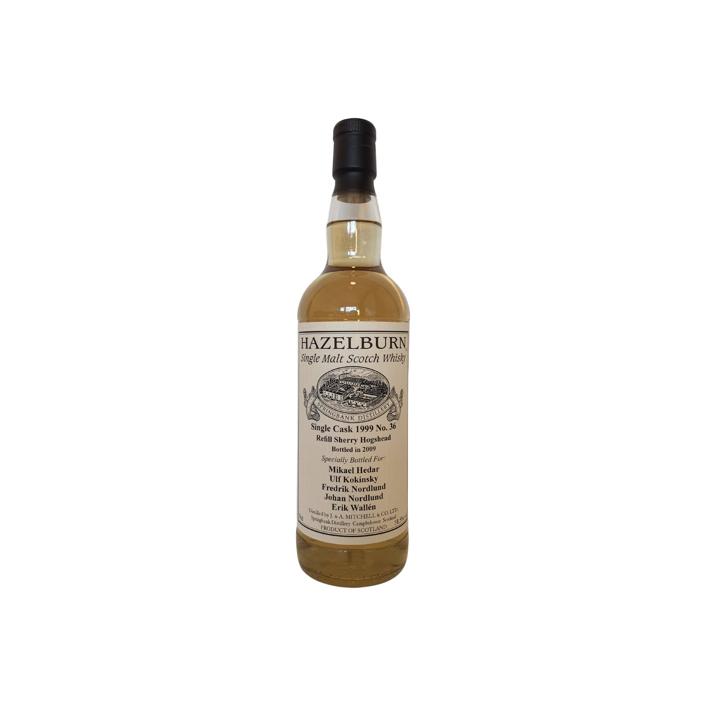 Hazelburn Private Bottling 1999 10 Years Single Malt Whisky