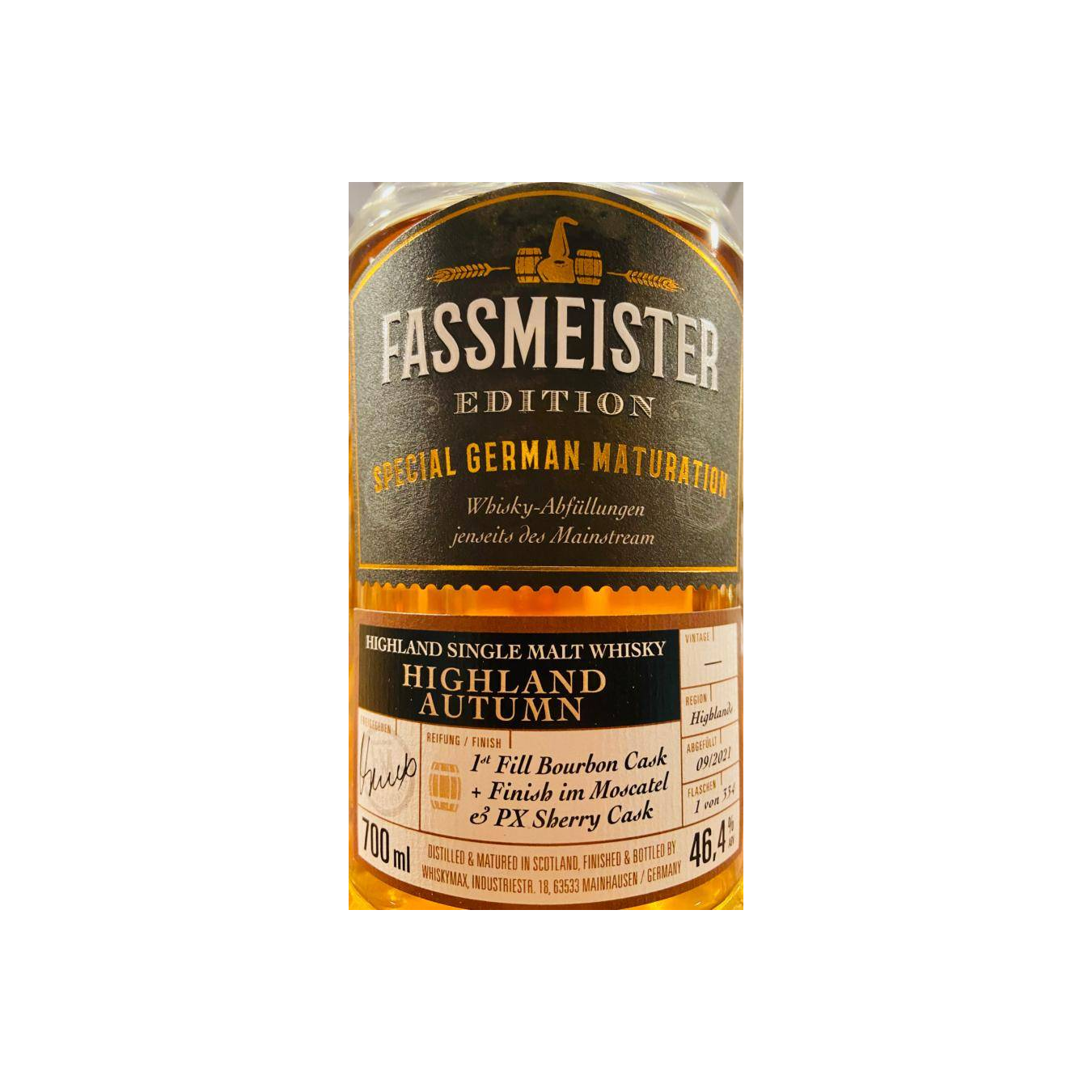 Highland Single Malt Whisky Highland Autumn Wx 2