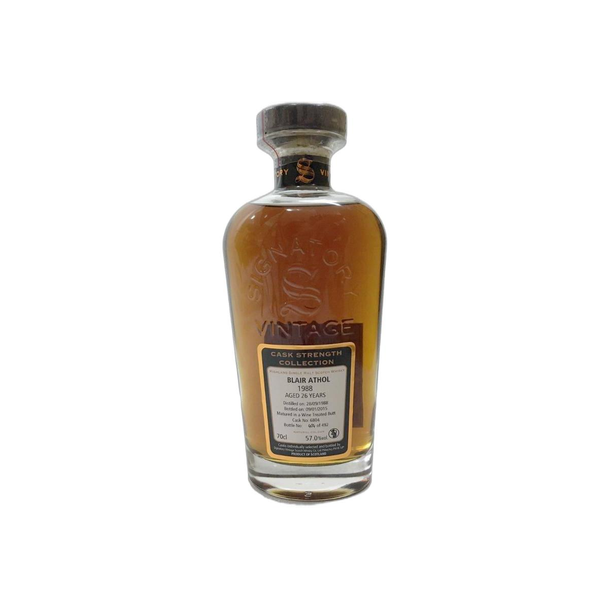 Blair Athol Cask Strength Collection 1988 26 Years Single Malt Whisky