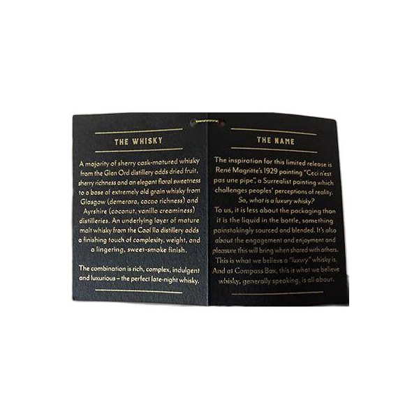 Compass Box Limited Edition Blended Whisky 3