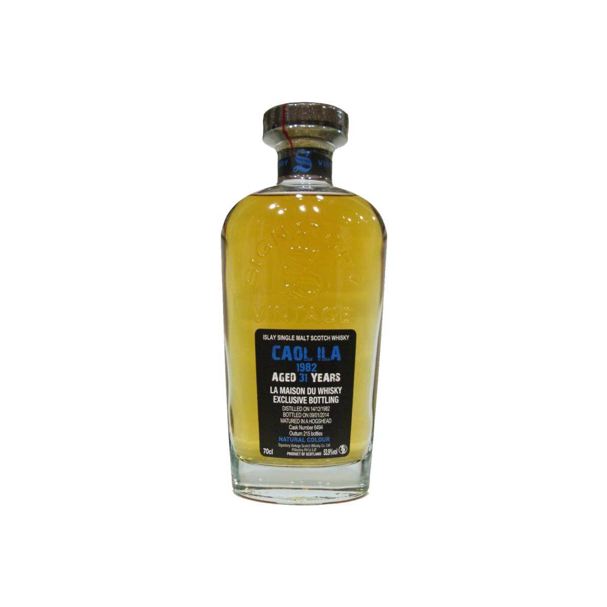 Caol Ila 1982 31 Years Single Malt Whisky