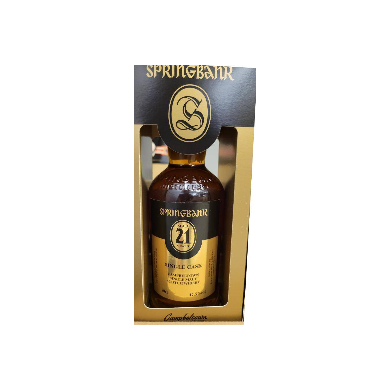 Springbank Single Cask 21 Years Single Malt Whisky
