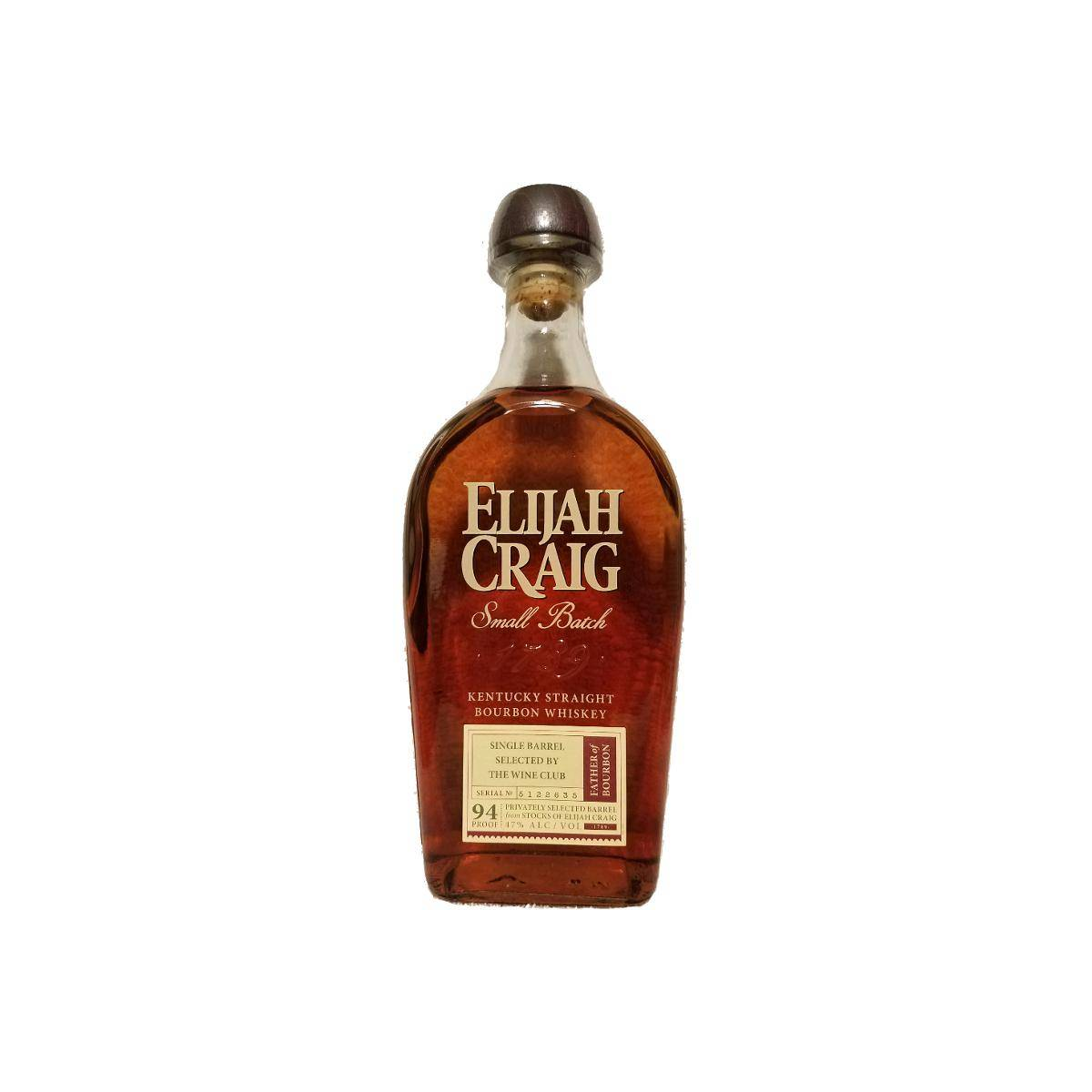 Elijah Craig Kentucky Straight Bourbon Whiskey Bourbon Whisky