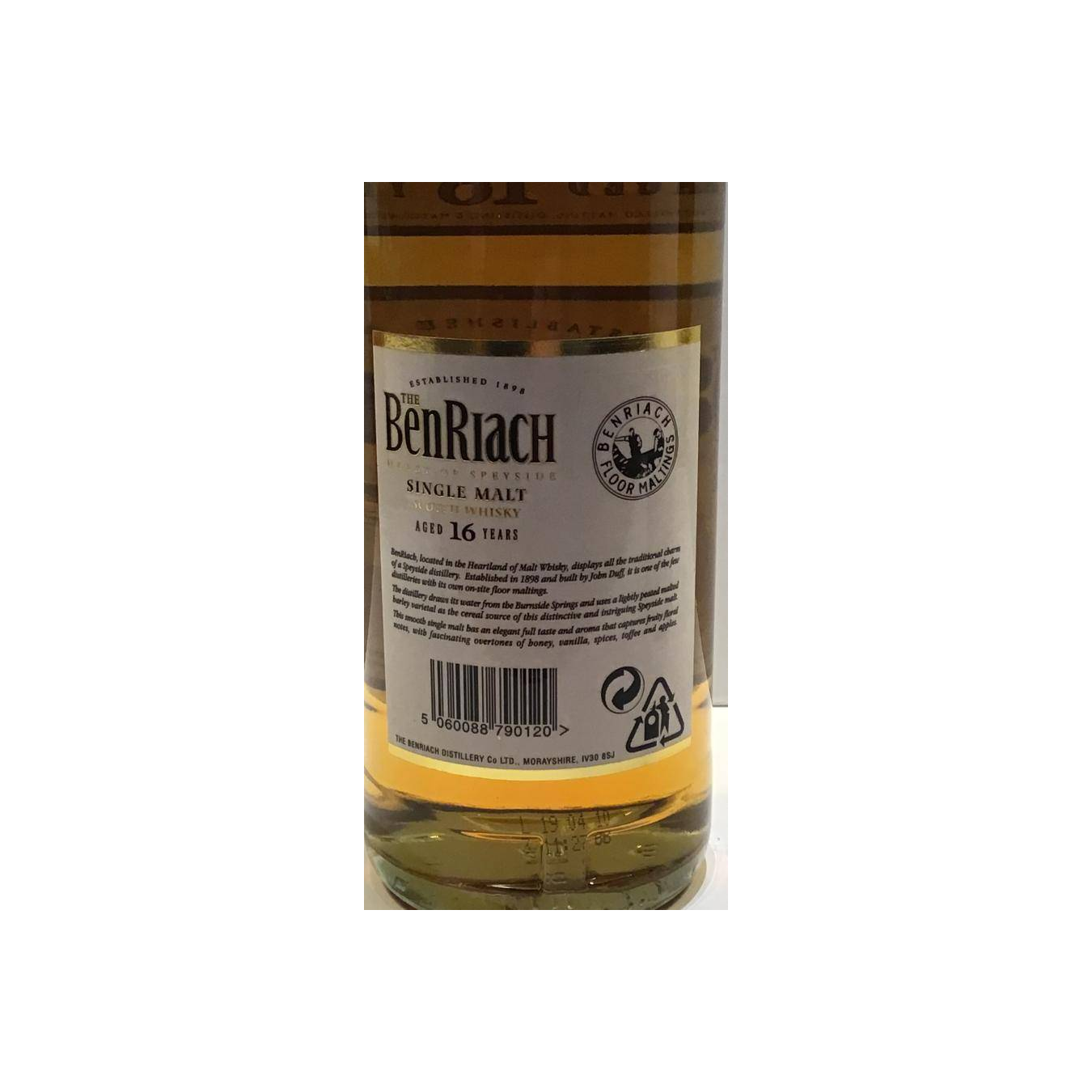 BenRiach 16 Years Single Malt Whisky 3
