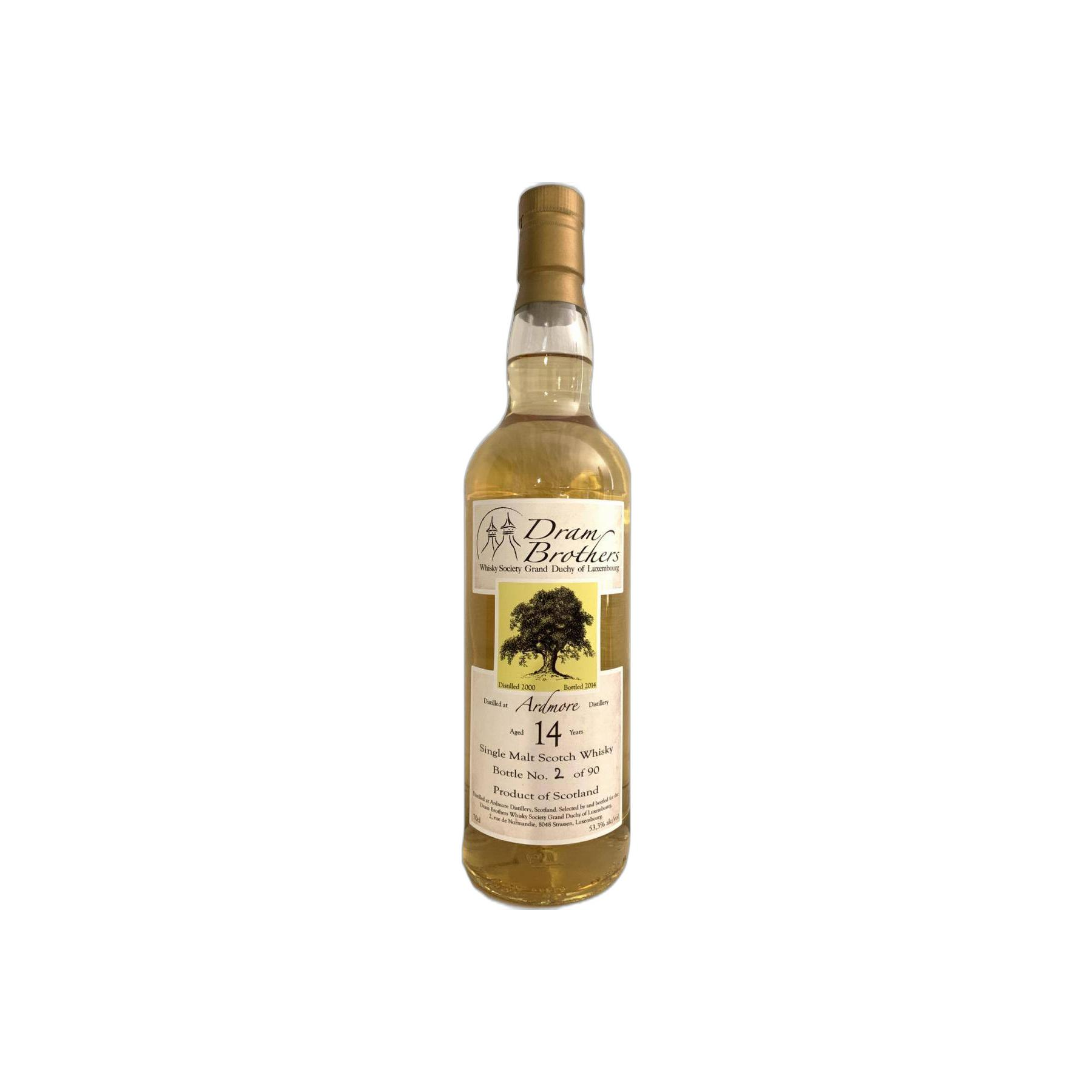 Ardmore 2000 14 Years Single Malt Whisky