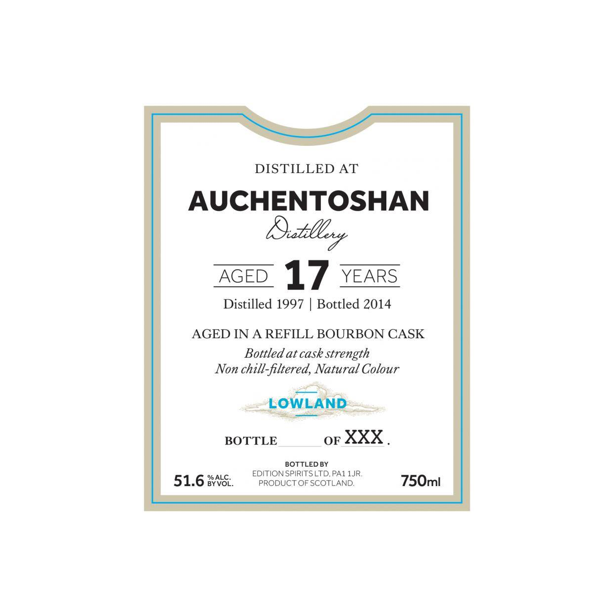 Auchentoshan The First Editions 1997 17 Years Single Malt Whisky 3