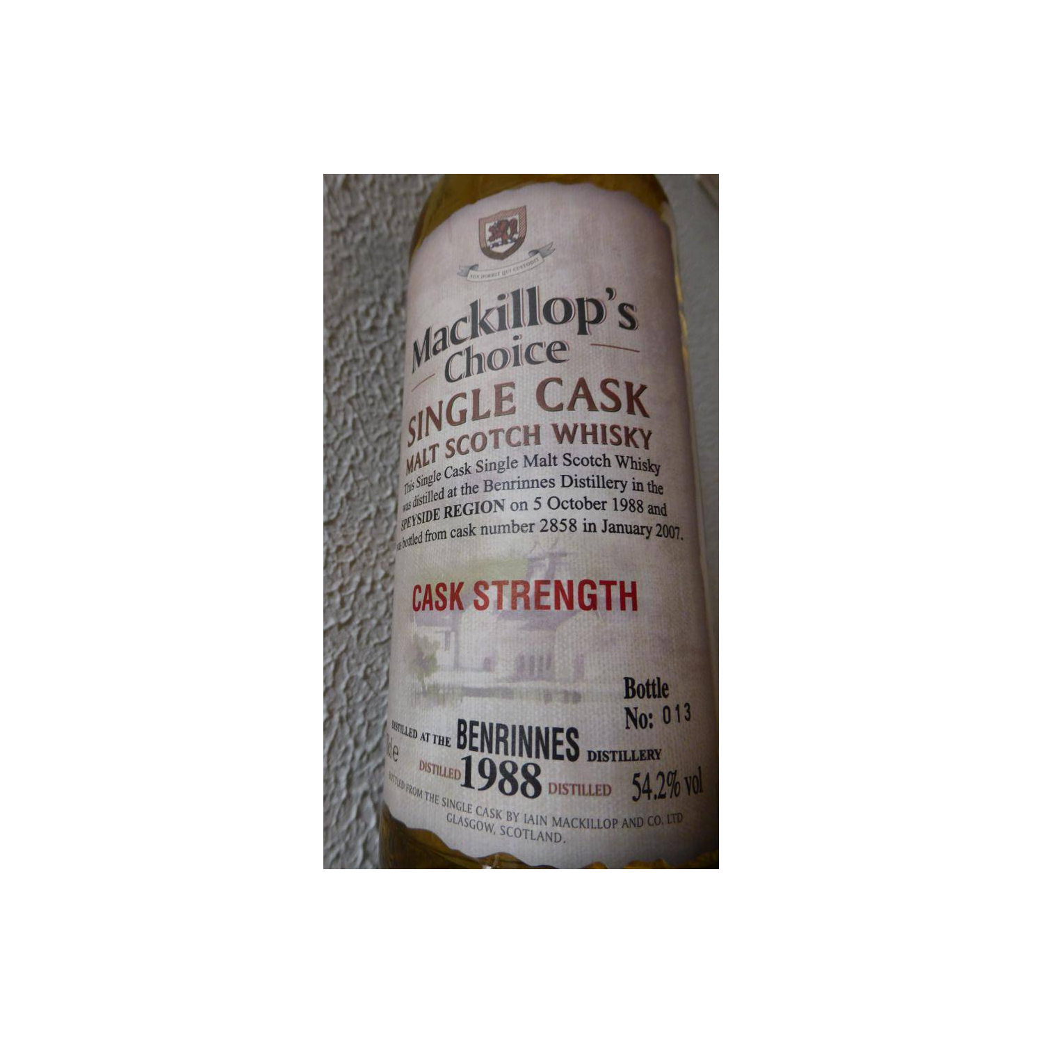 Benrinnes 1988 18 Years Single Malt Whisky 3