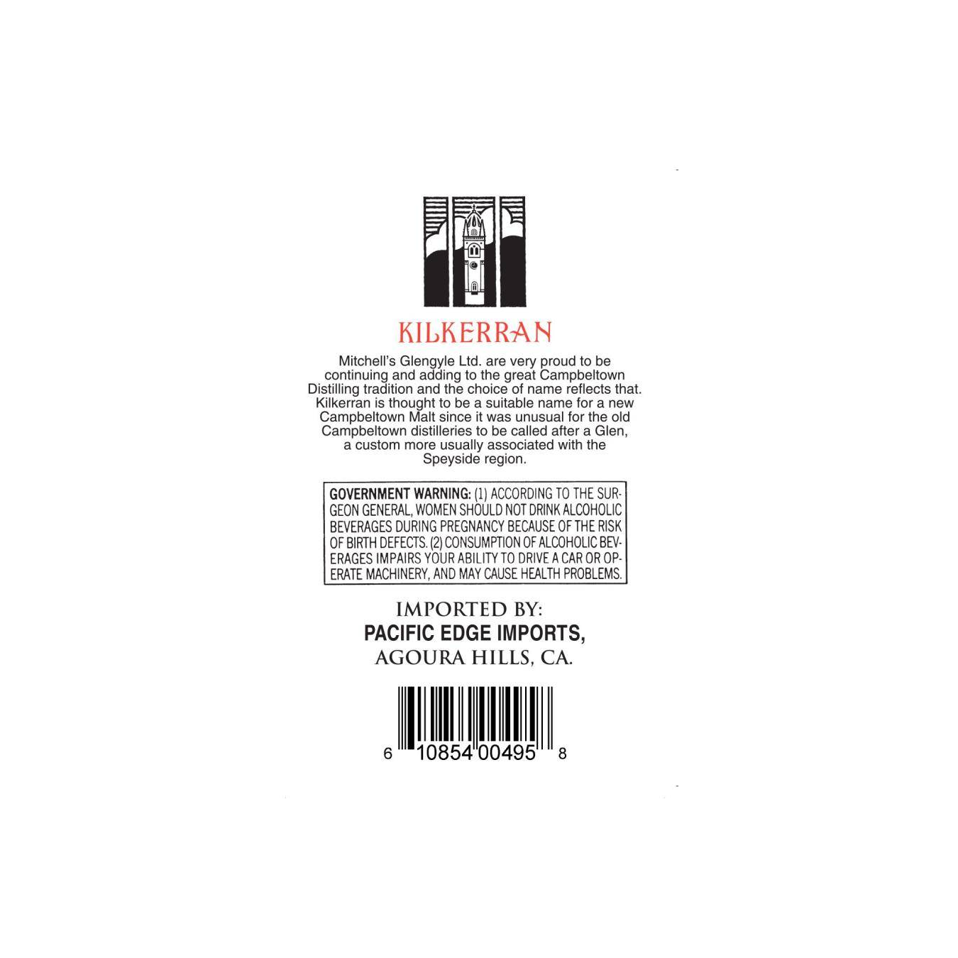 Kilkerran 8 Years Single Malt Whisky