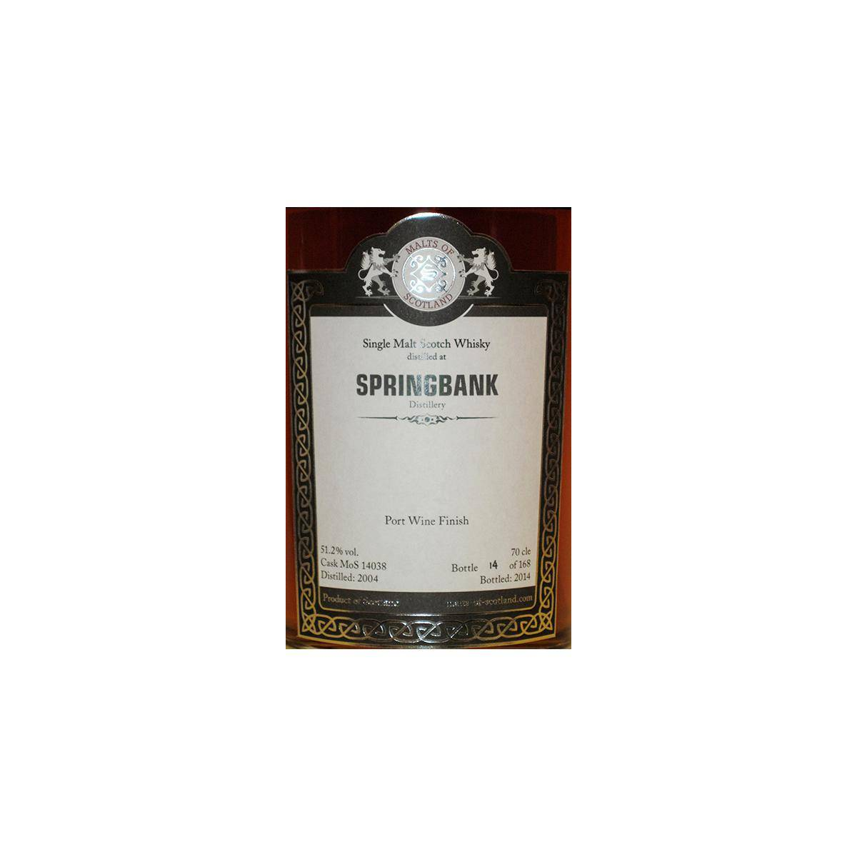 Springbank 2004 10 Years Single Malt Whisky 2