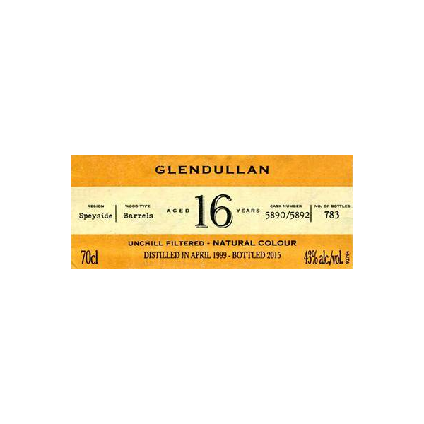 Glendullan 1999 16 Years Single Malt Whisky 2