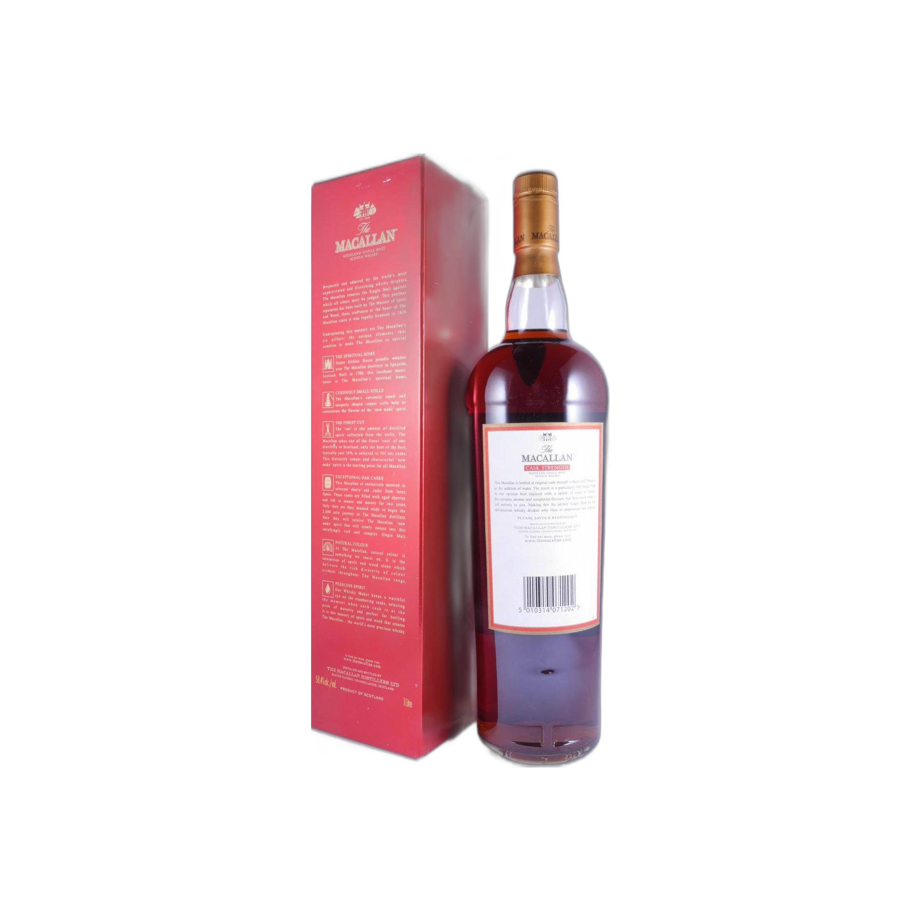 The Macallan Cask Strength Collection 10 Years Single Malt Whisky 3