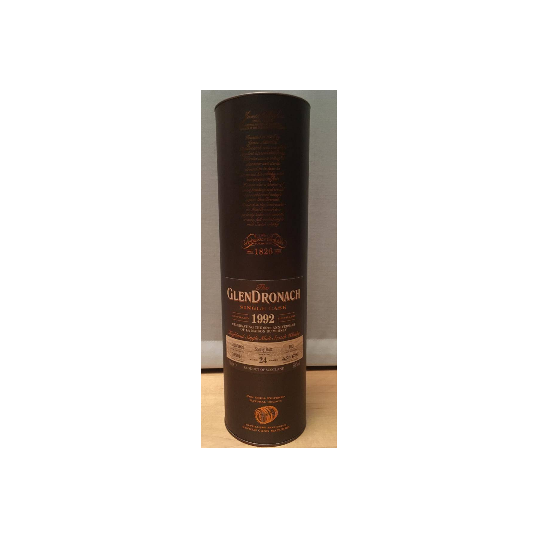 GlenDronach Single Cask 1992 24 Years Single Malt Whisky 2