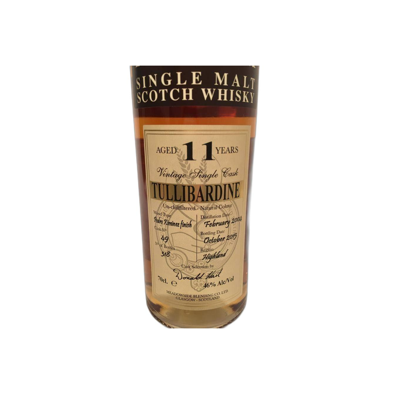 Tullibardine 2004 11 Years Single Malt Whisky 2