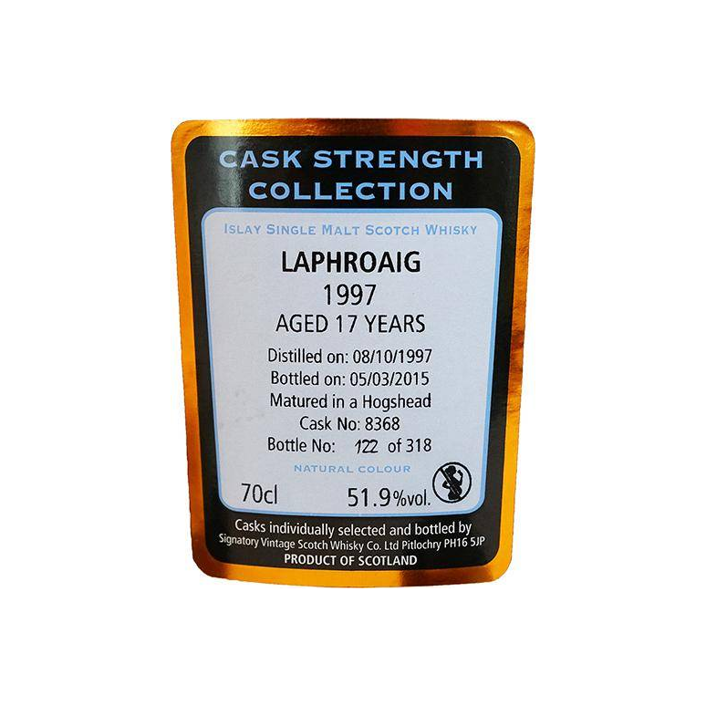 Laphroaig Cask Strength Collection 1997 17 Years Single Malt Whisky 3
