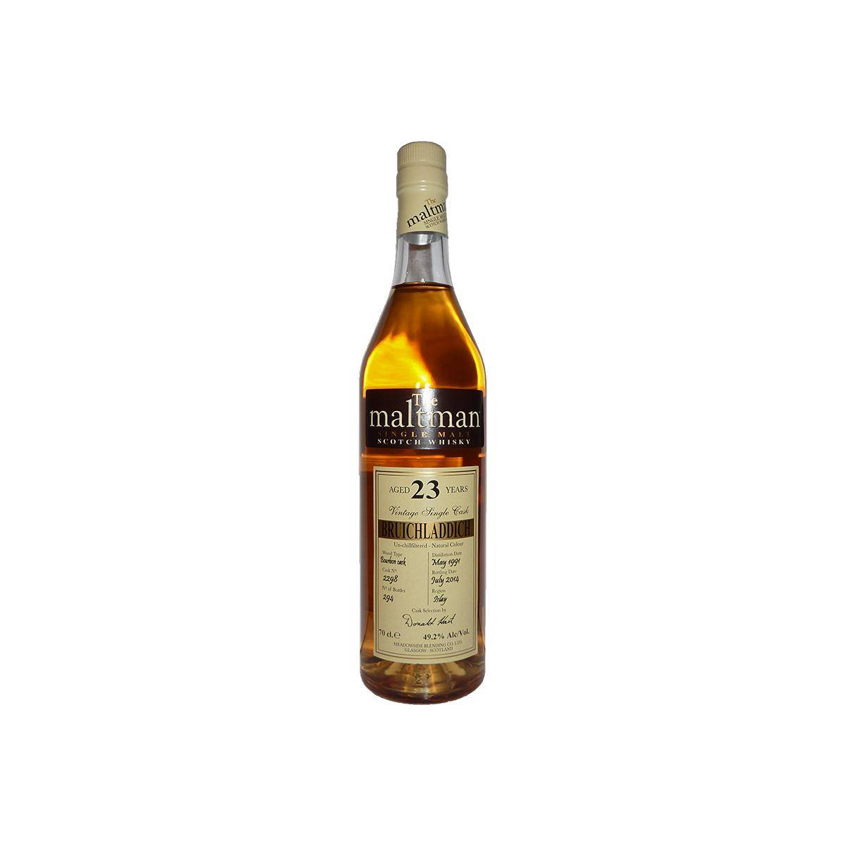 Bruichladdich 1991 23 Years Single Malt Whisky