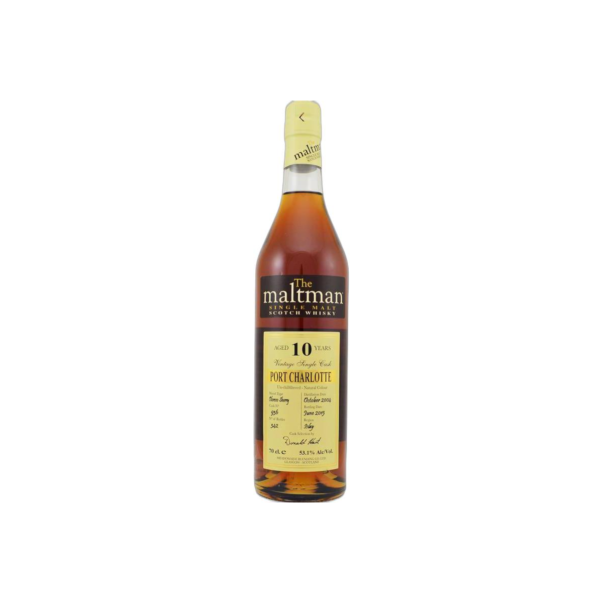 Bruichladdich 2004 10 Years Single Malt Whisky