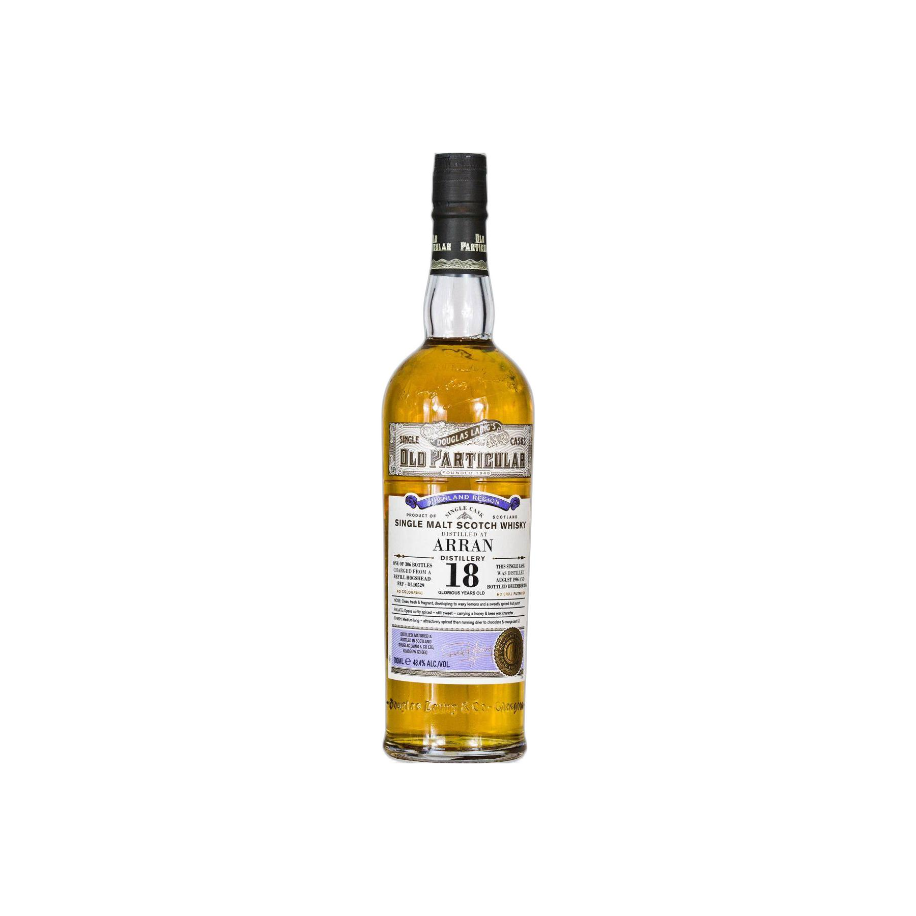 Arran Old Particular 1996 18 Years Single Malt Whisky
