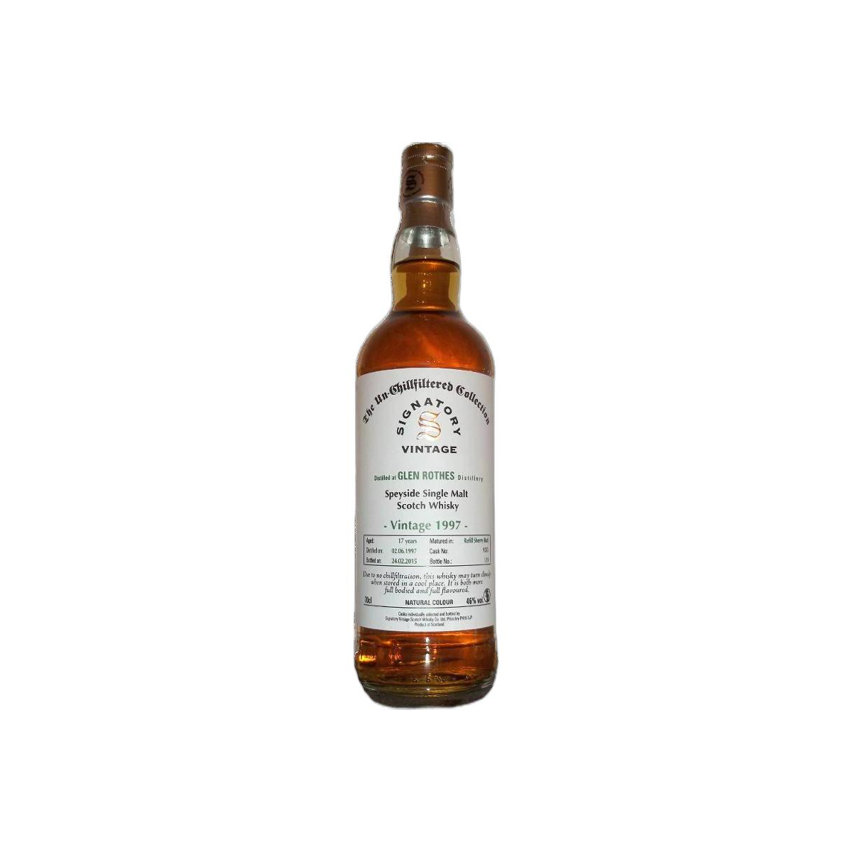 The Glenrothes The Un-Chillfiltered Collection 1997 17 Years Single Malt Whisky