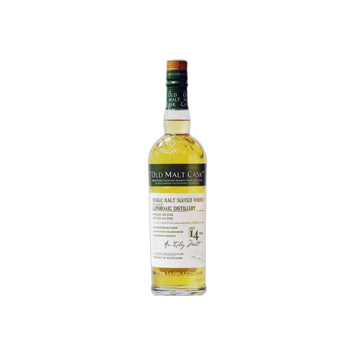 Laphroaig Old Malt Cask 2000 14 Years Single Malt Whisky