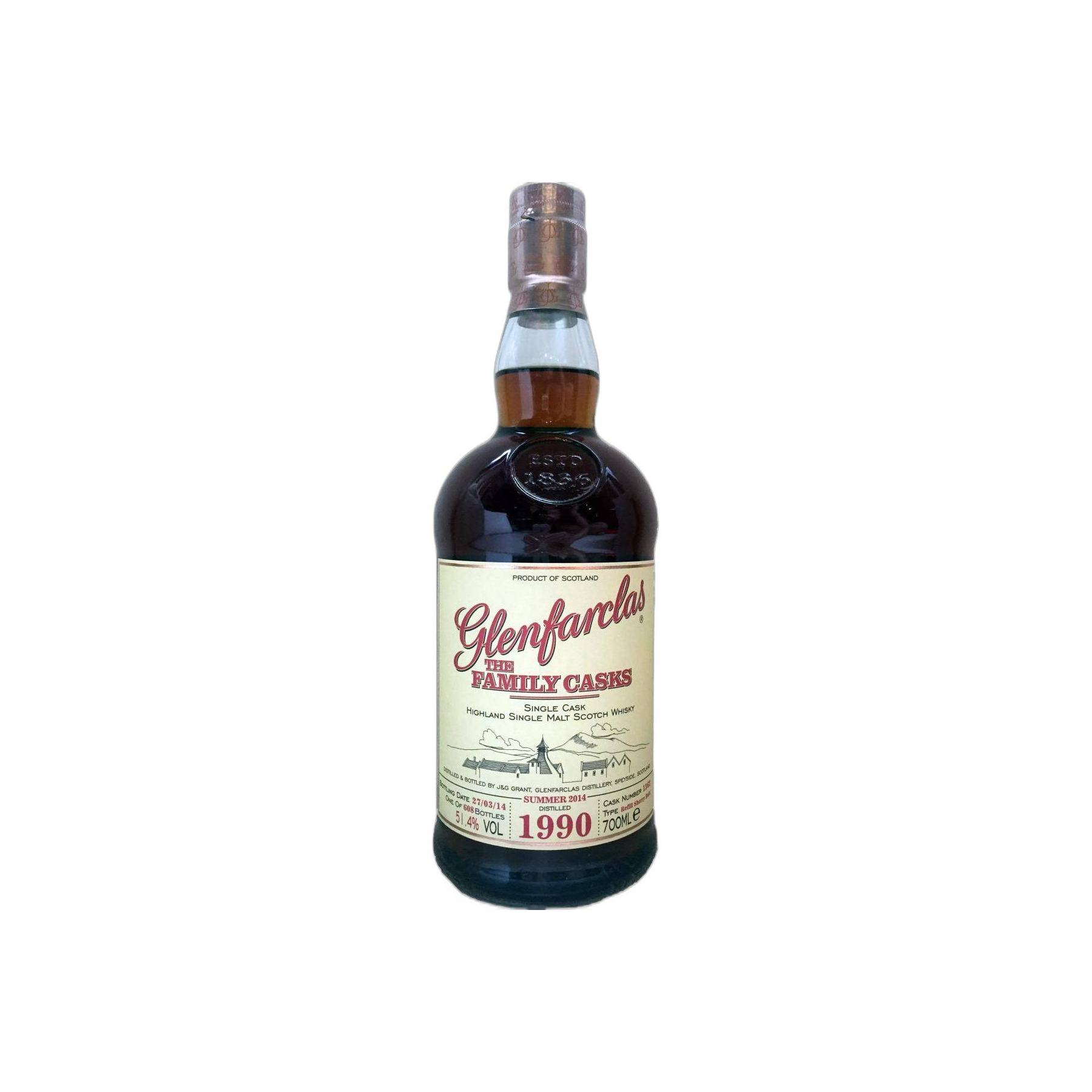 Glenfarclas 1990 23 Years Single Malt Whisky