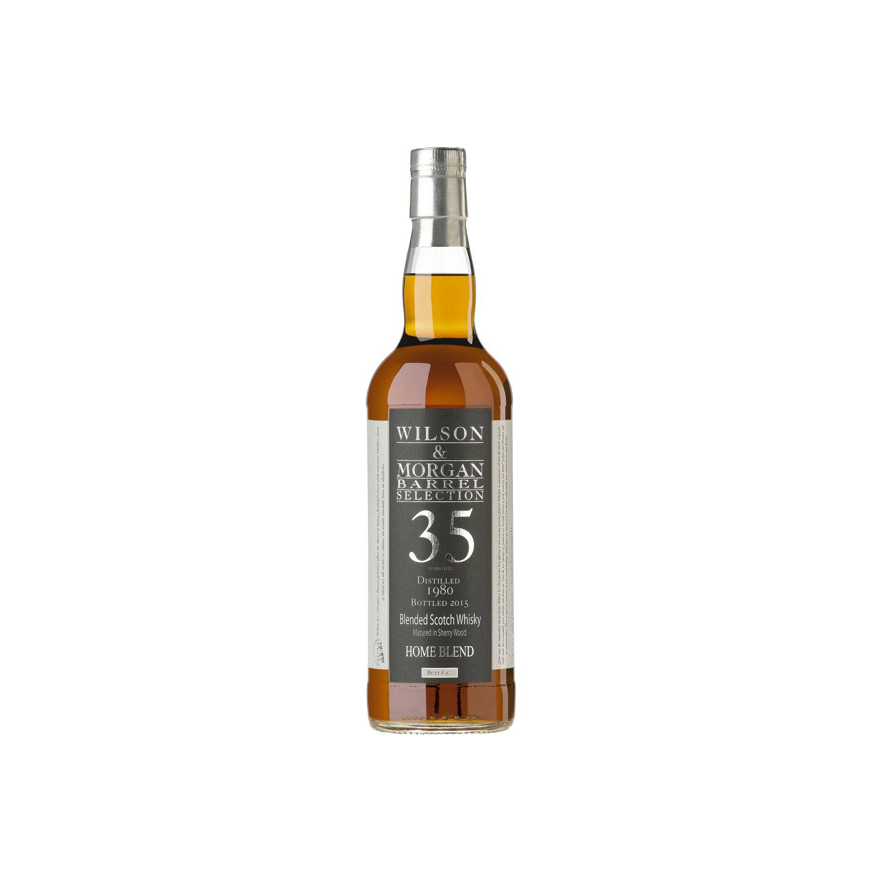 Wilson & Morgan 1980 35 Years Blended Malt Whisky