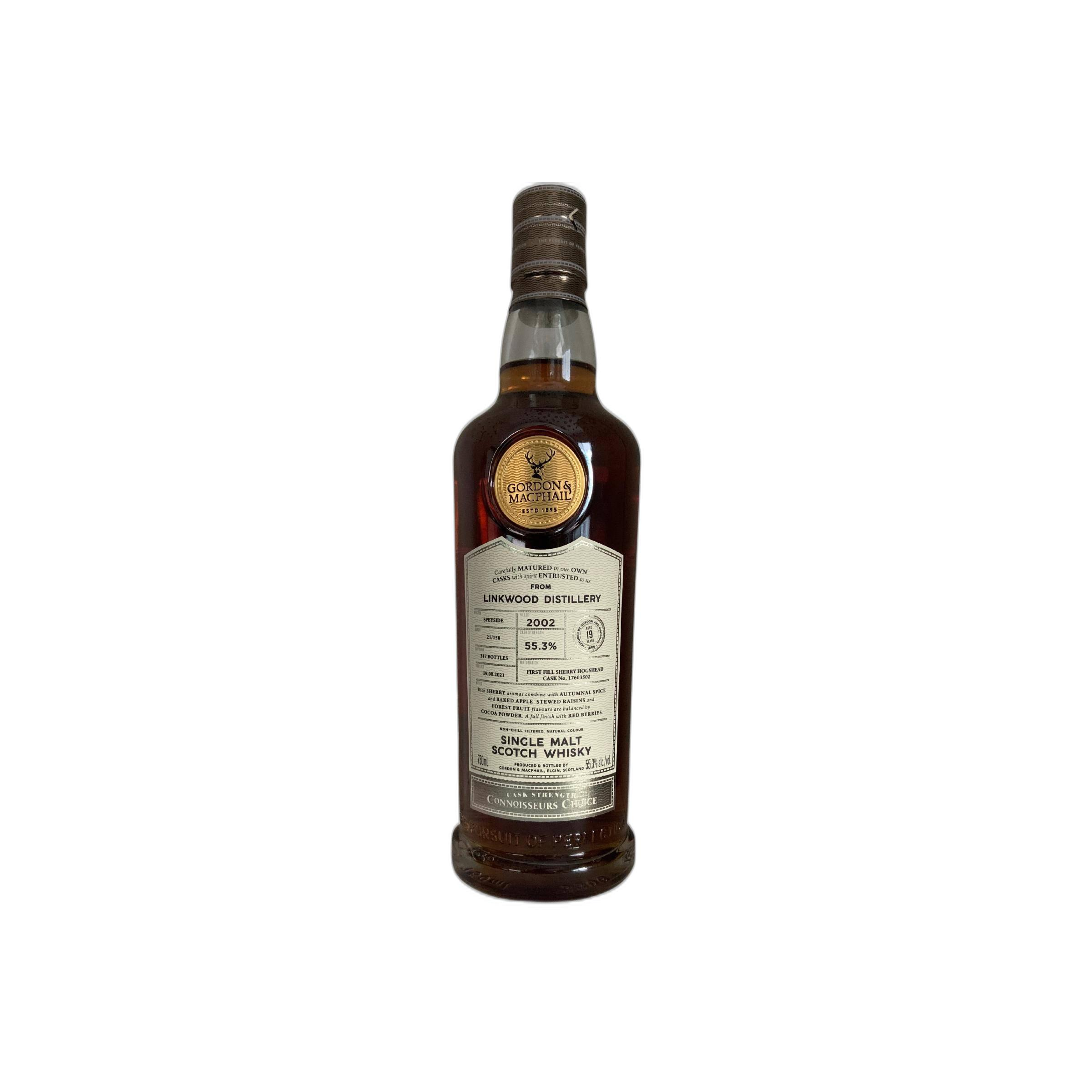 Linkwood Connoisseurs Choice - Cask Strength 2002 19 Years Single Malt Whisky
