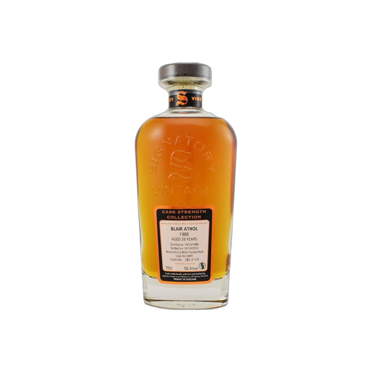 Blair Athol Cask Strength Collection 1988 26 Years Single Malt Whisky