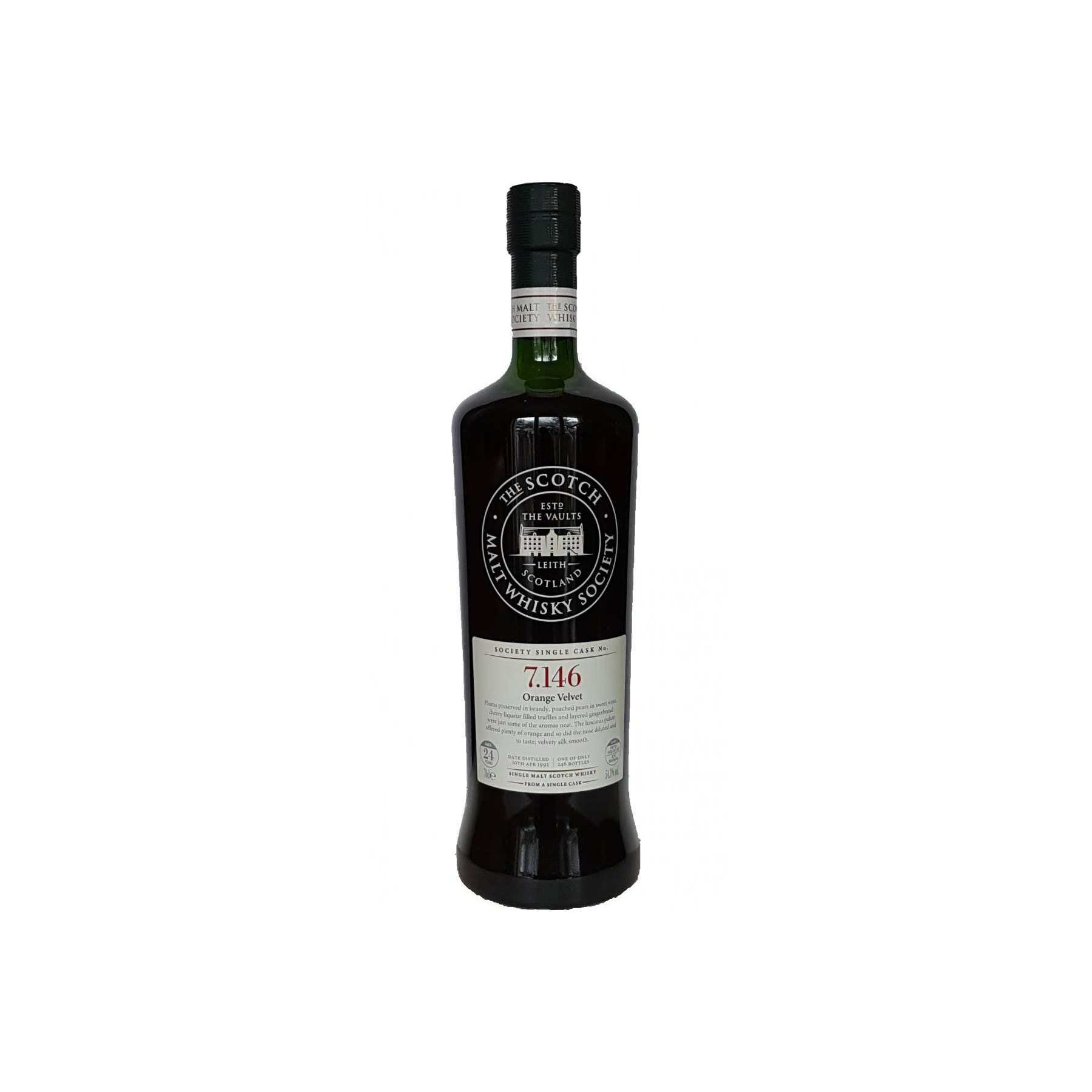 The Scotch Malt Whisky Society 1992 24 Years Single Malt Whisky