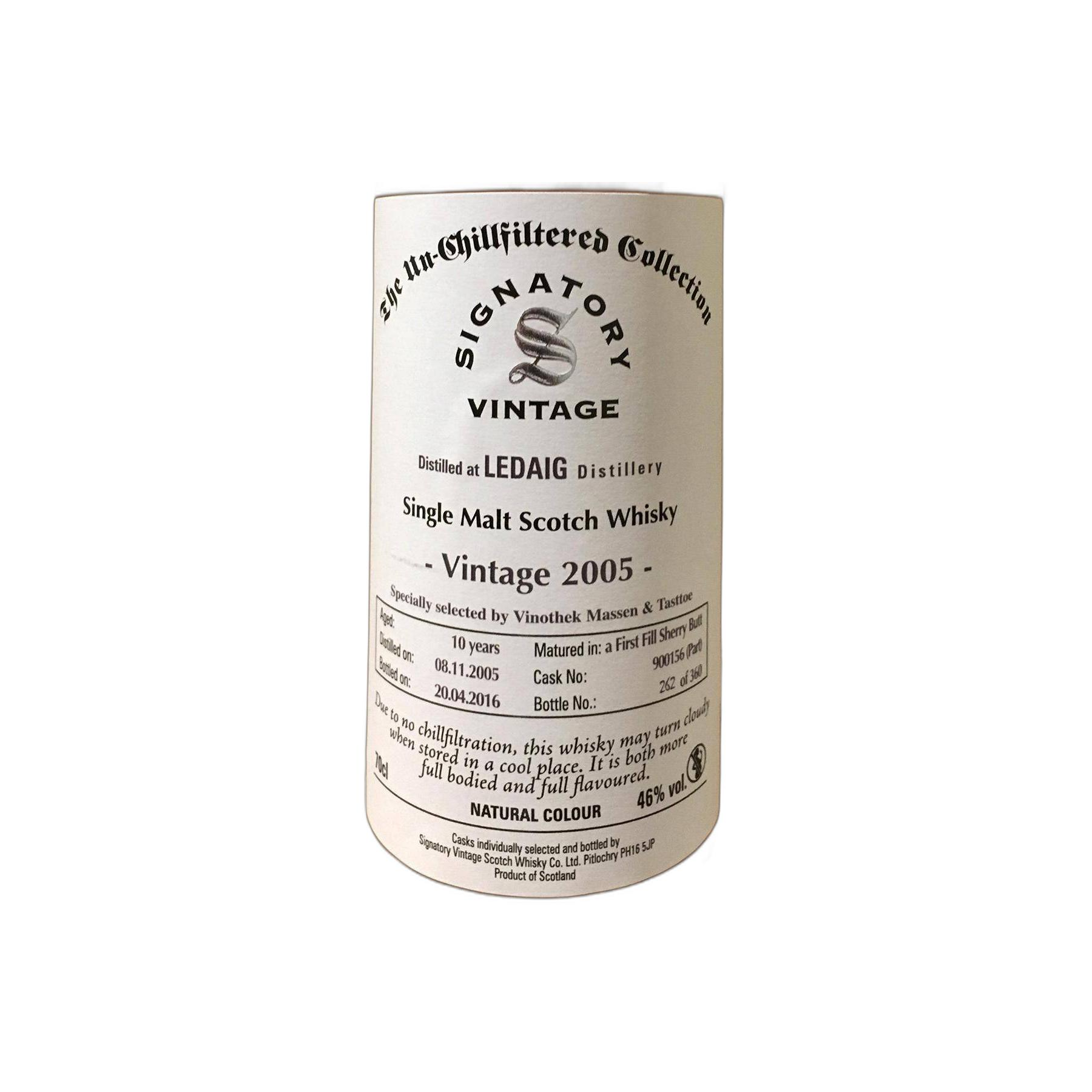 Tobermory The Un-Chillfiltered Collection 2005 10 Years Single Malt Whisky 3