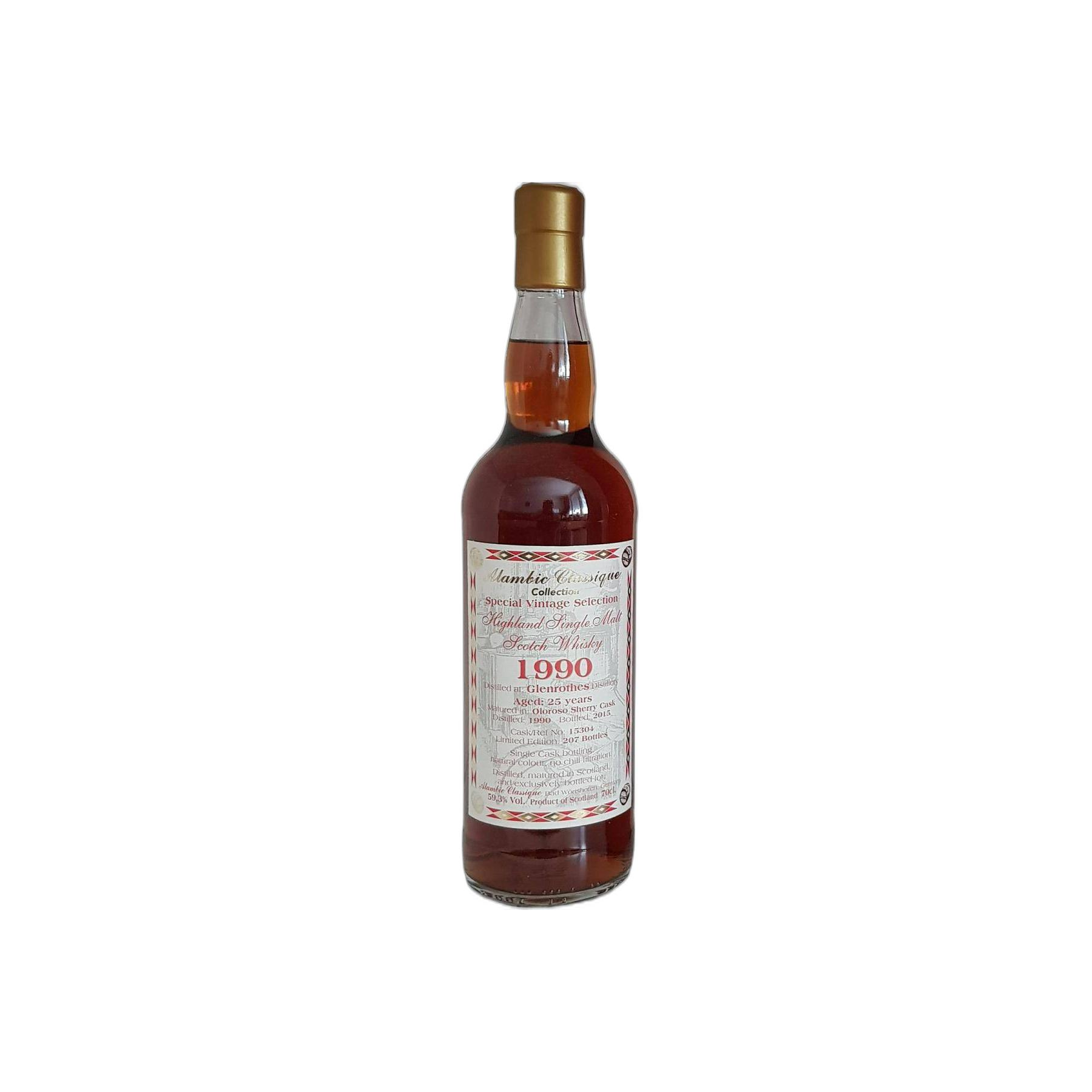 The Glenrothes 1990 25 Years Single Malt Whisky