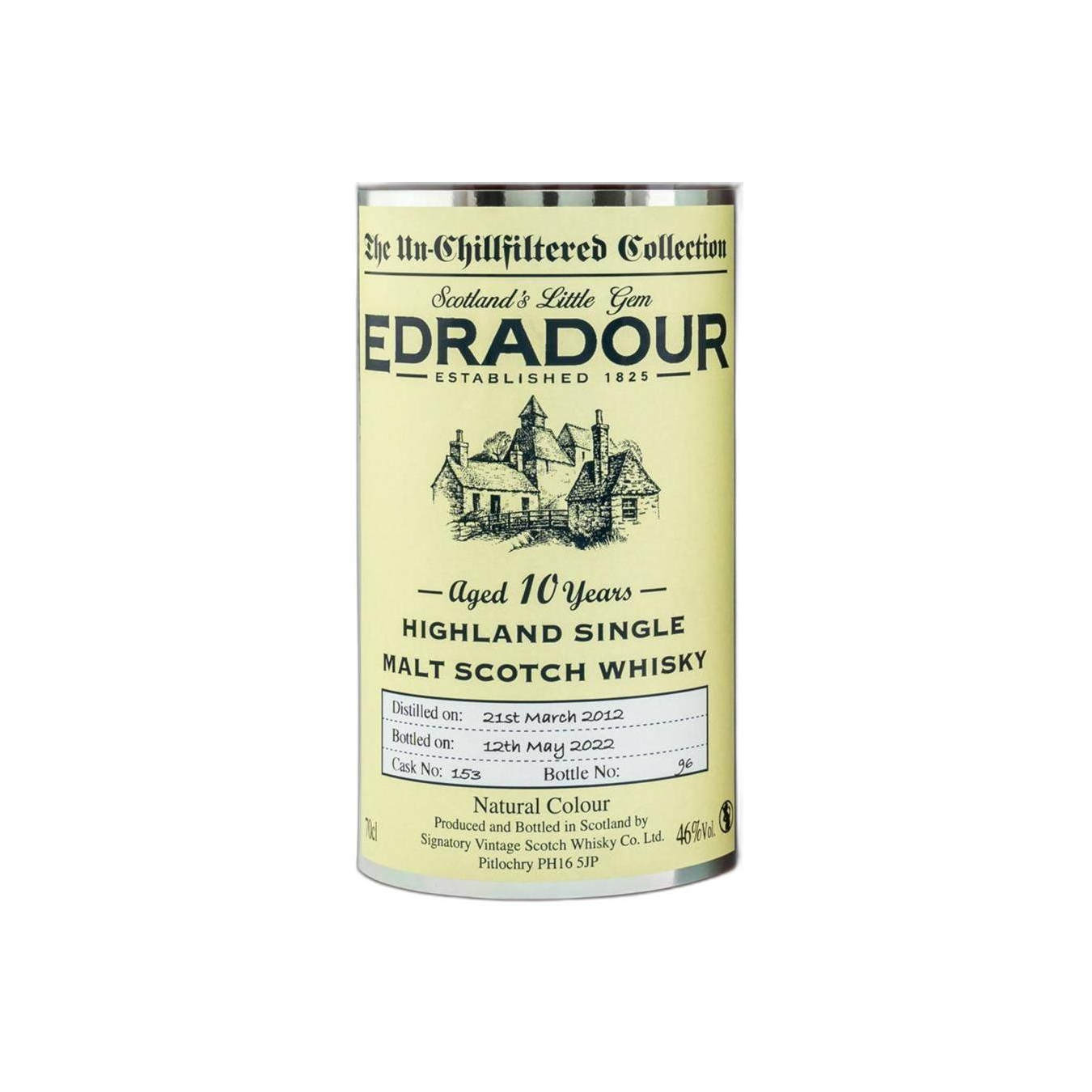 Edradour The Un-Chillfiltered Collection 2012 10 Years Single Malt Whisky 2