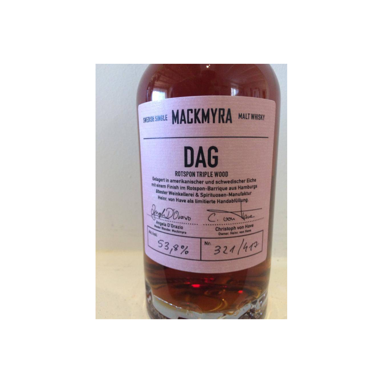 Mackmyra Single Malt Whisky 3