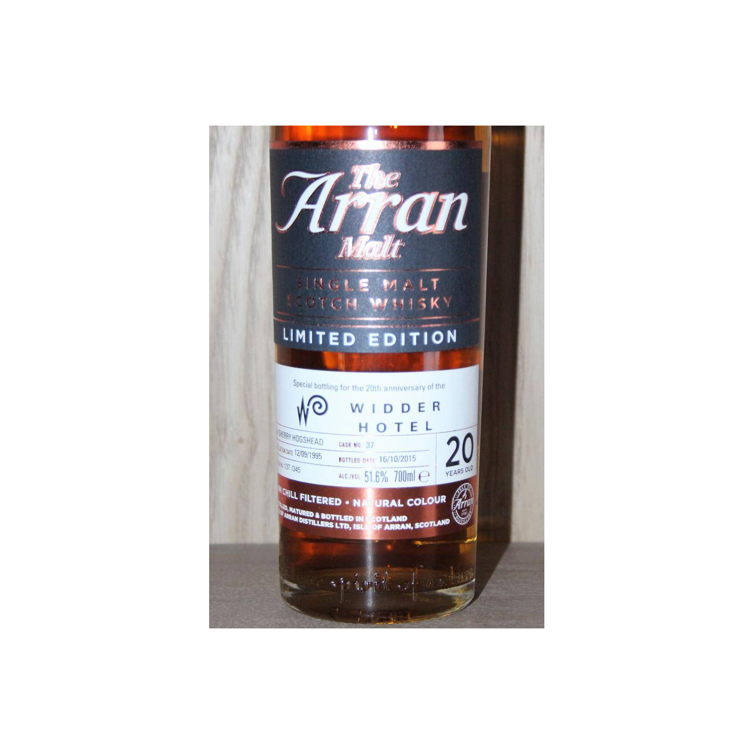Arran Limited Edition 1995 20 Years Single Malt Whisky 2