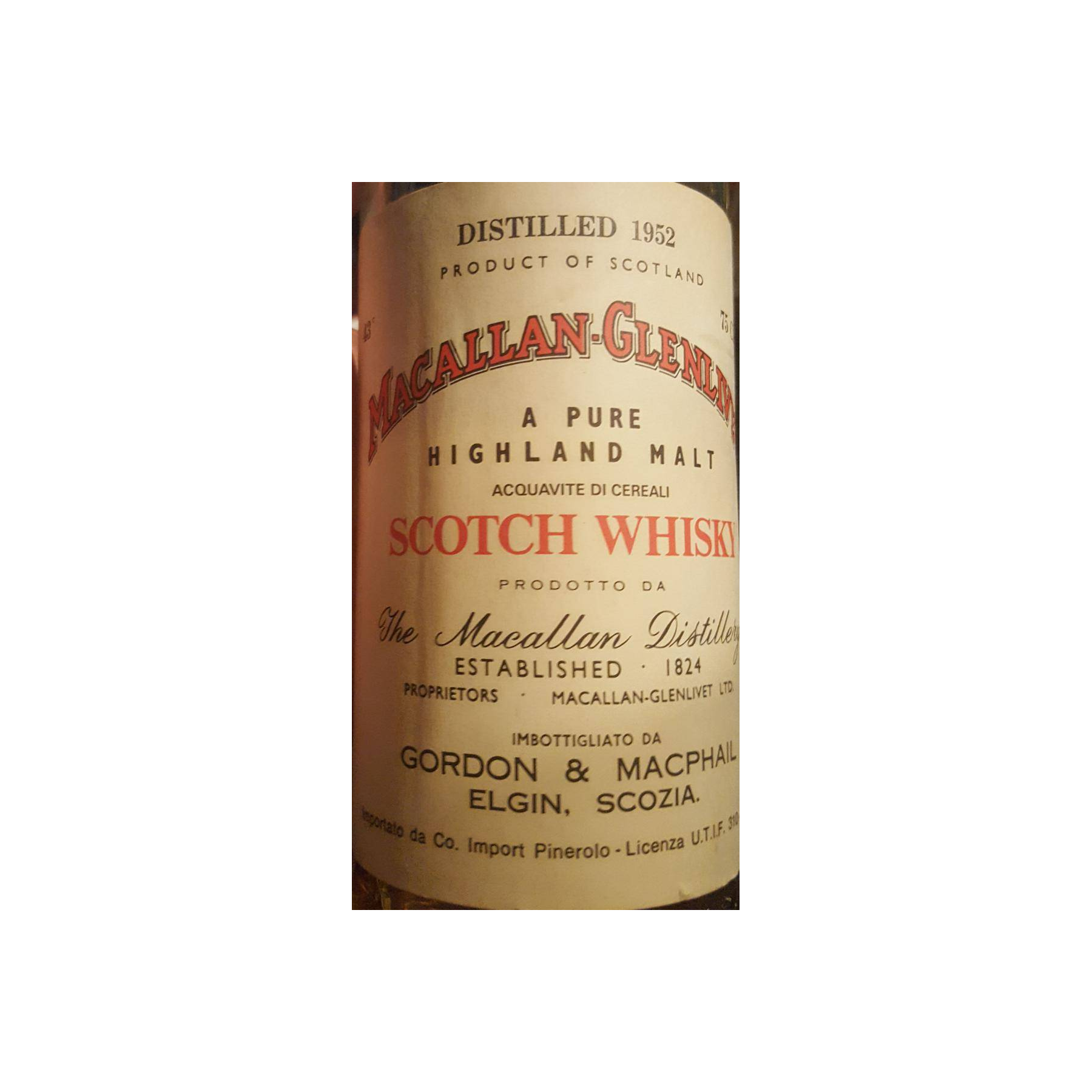 The Macallan 25 Years Single Malt Whisky