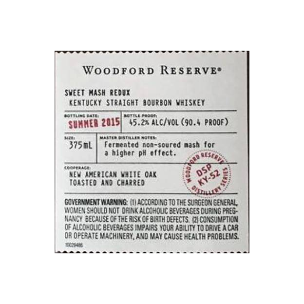 Woodford Reserve Bourbon Whisky