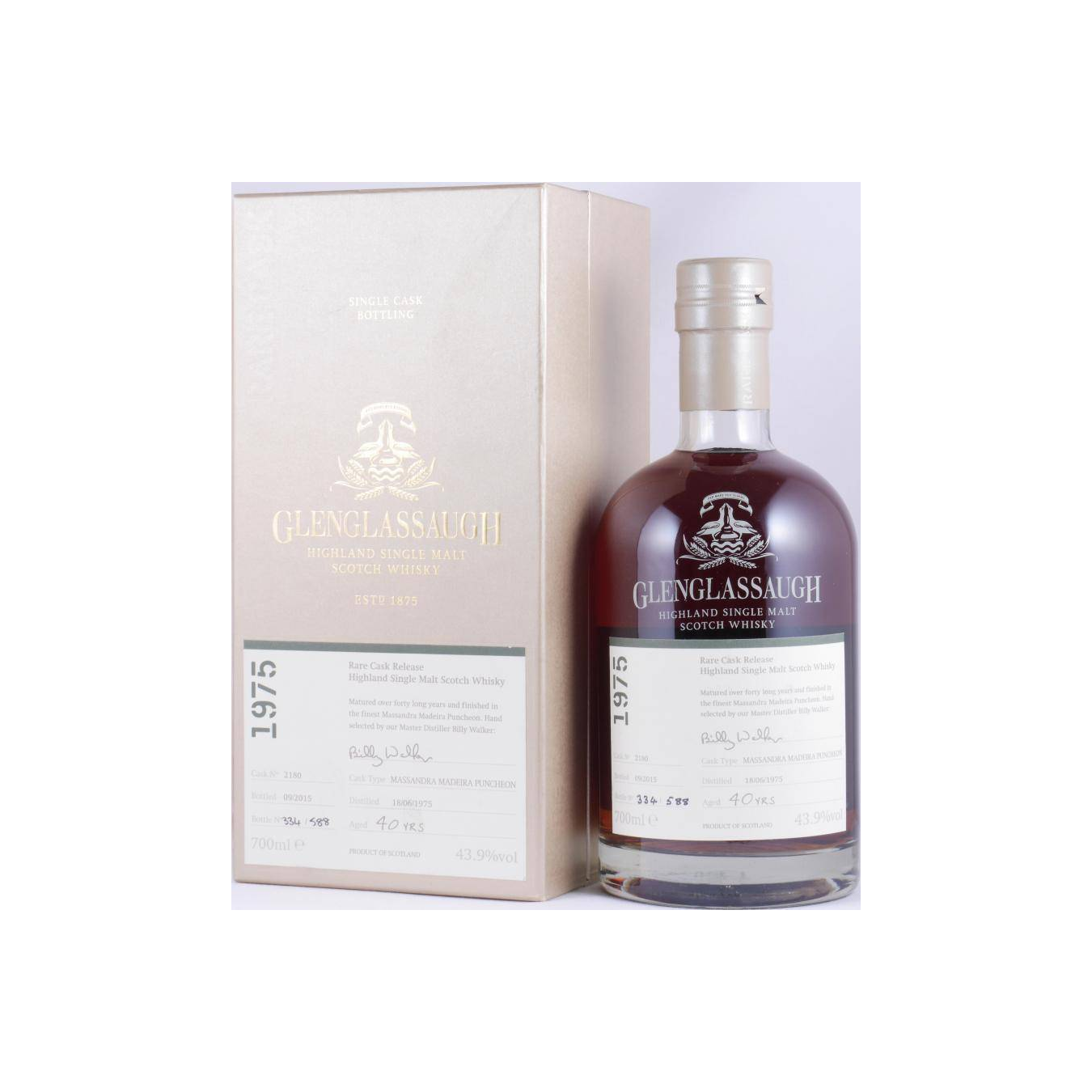 Glenglassaugh 1975 40 Years Single Malt Whisky 2