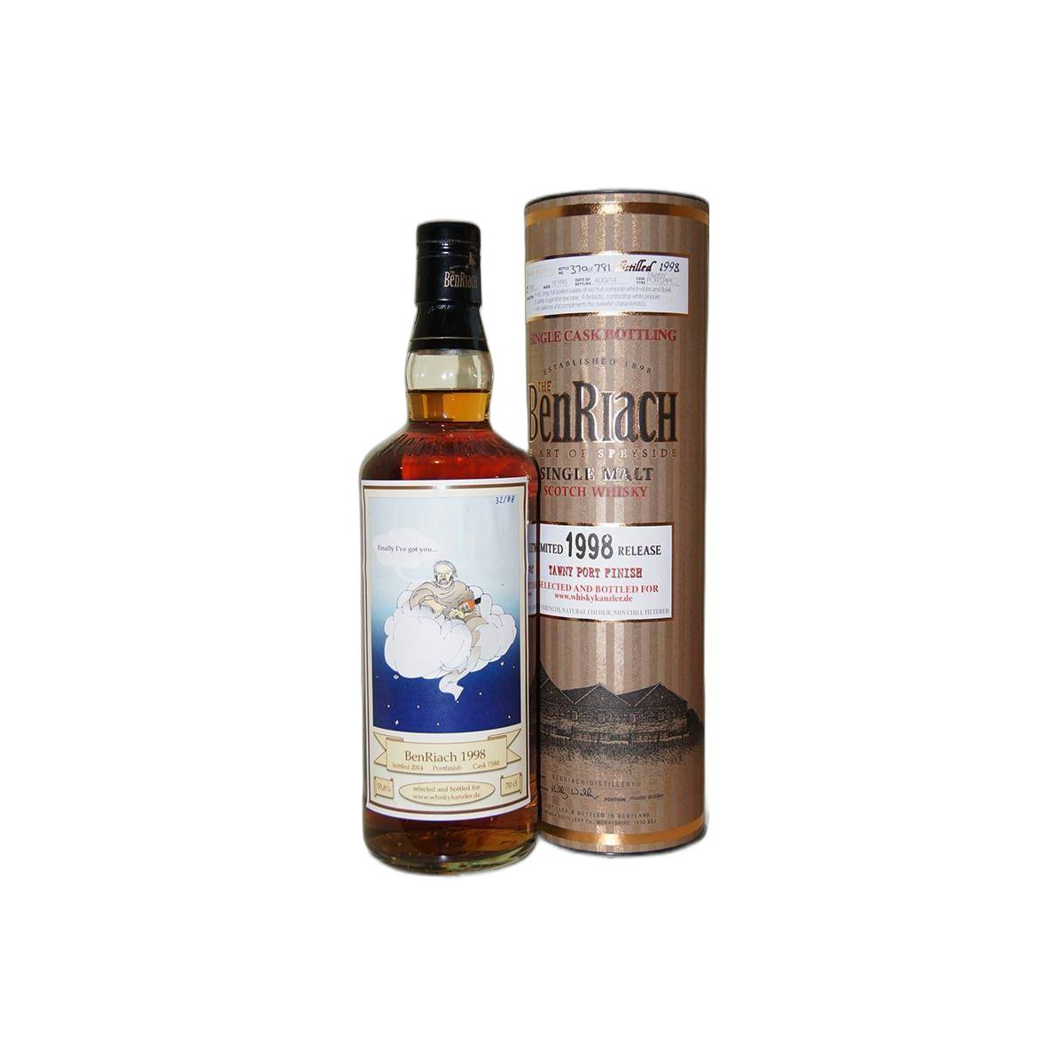 BenRiach 1998 16 Years Single Malt Whisky 3