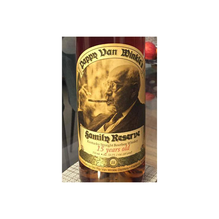 Pappy Van Winkle's Single Cask 15 Years Bourbon Whisky