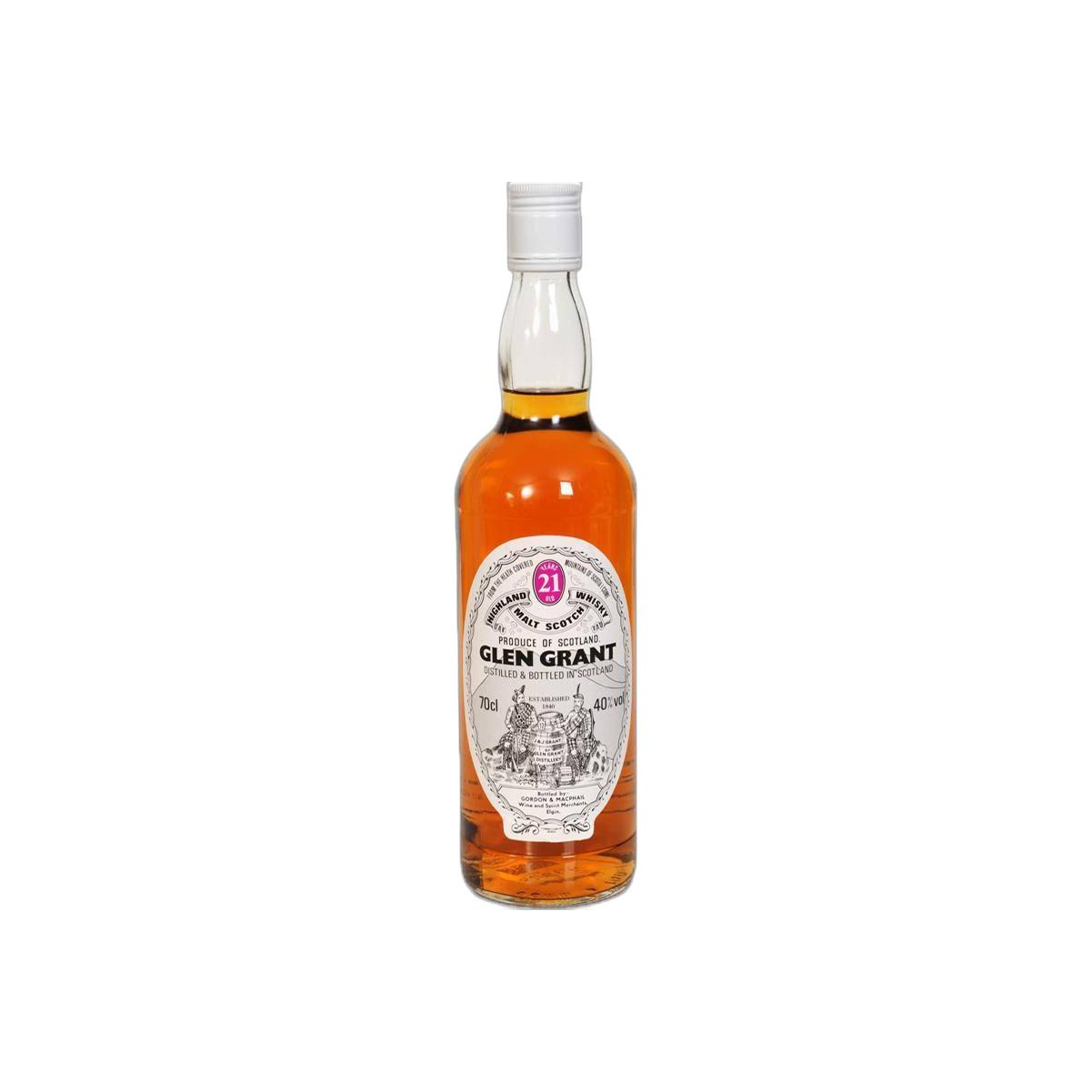Glen Grant Licensed Bottling 21 Years Single Malt Whisky