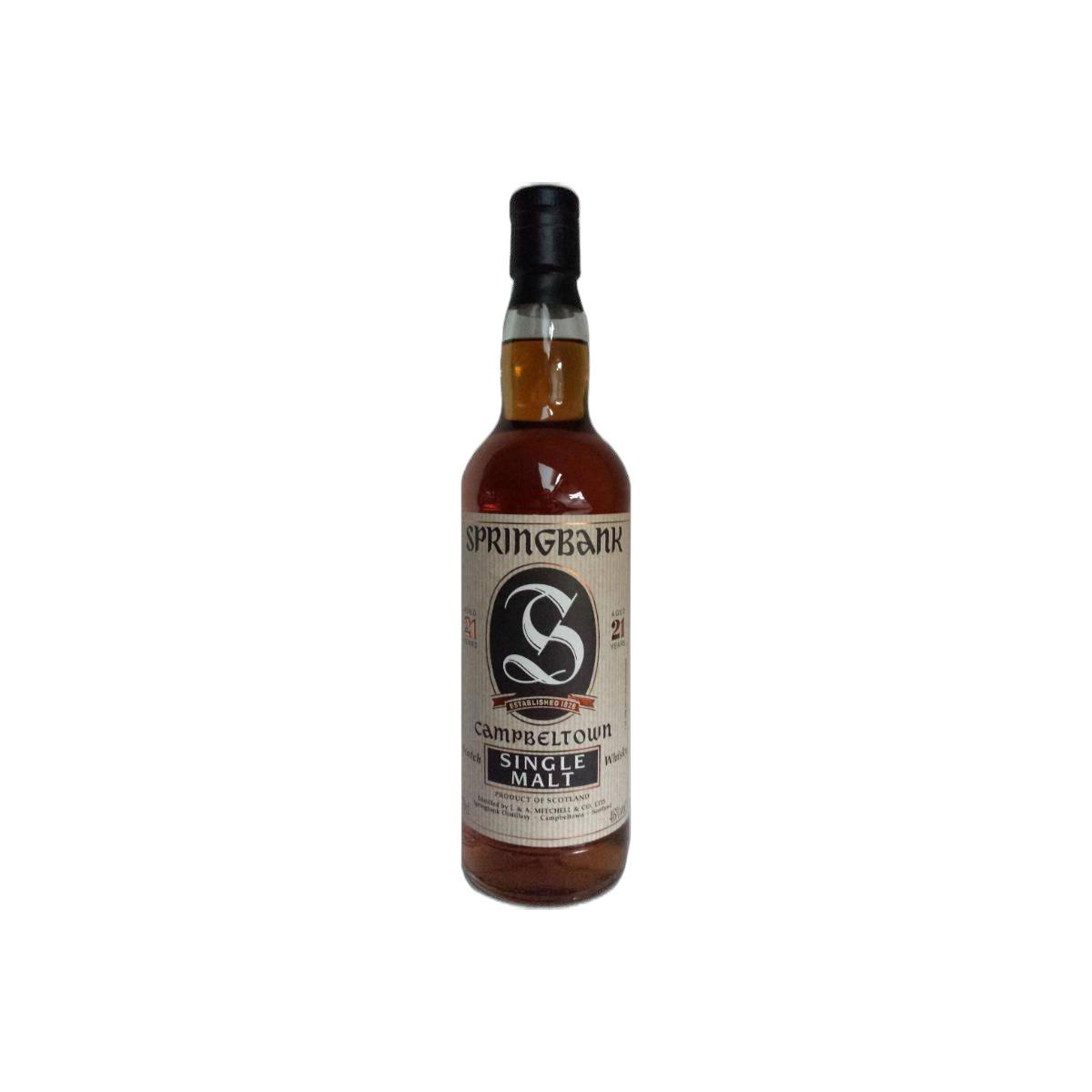 Springbank 21 Years Single Malt Whisky