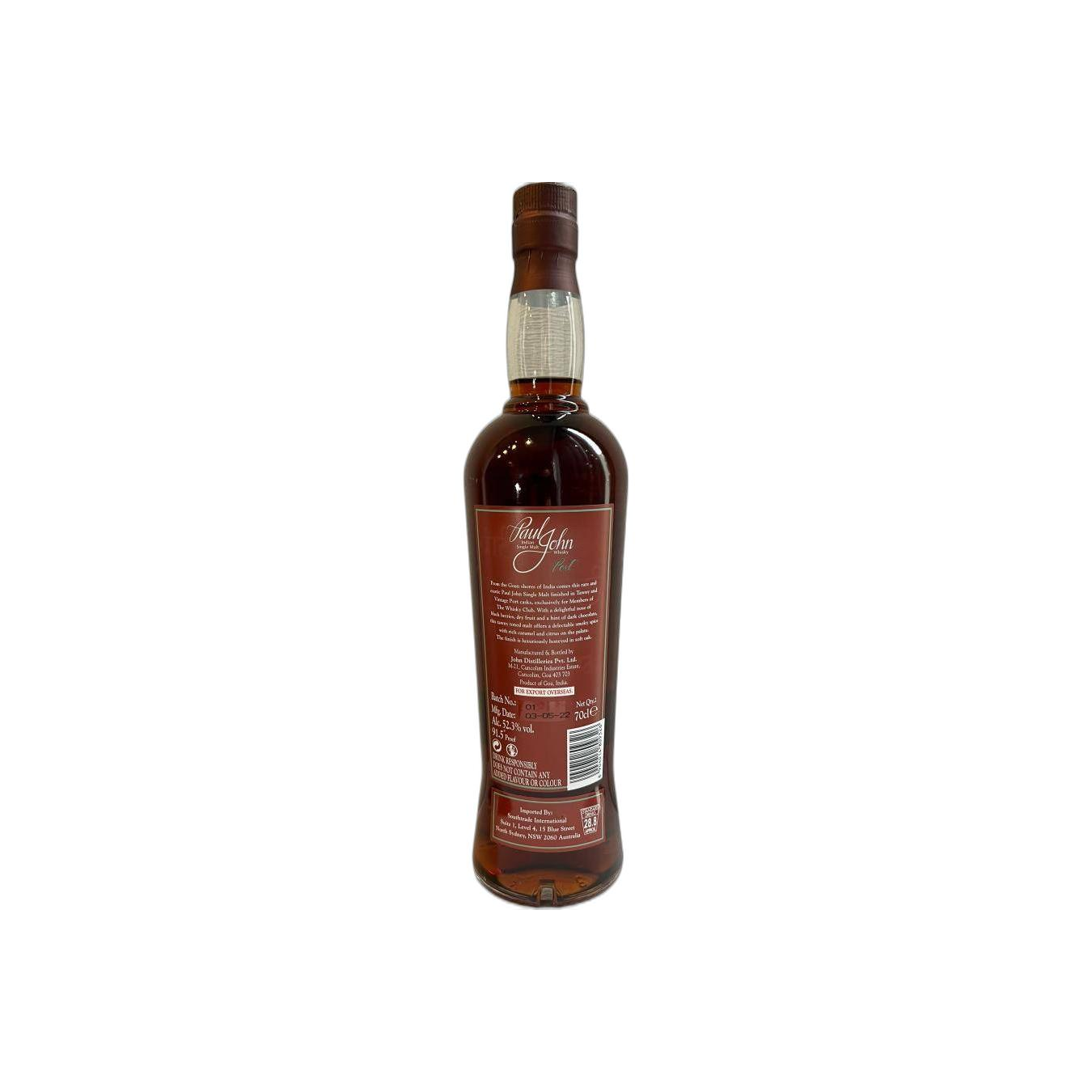 Paul John Single Malt Whisky 2