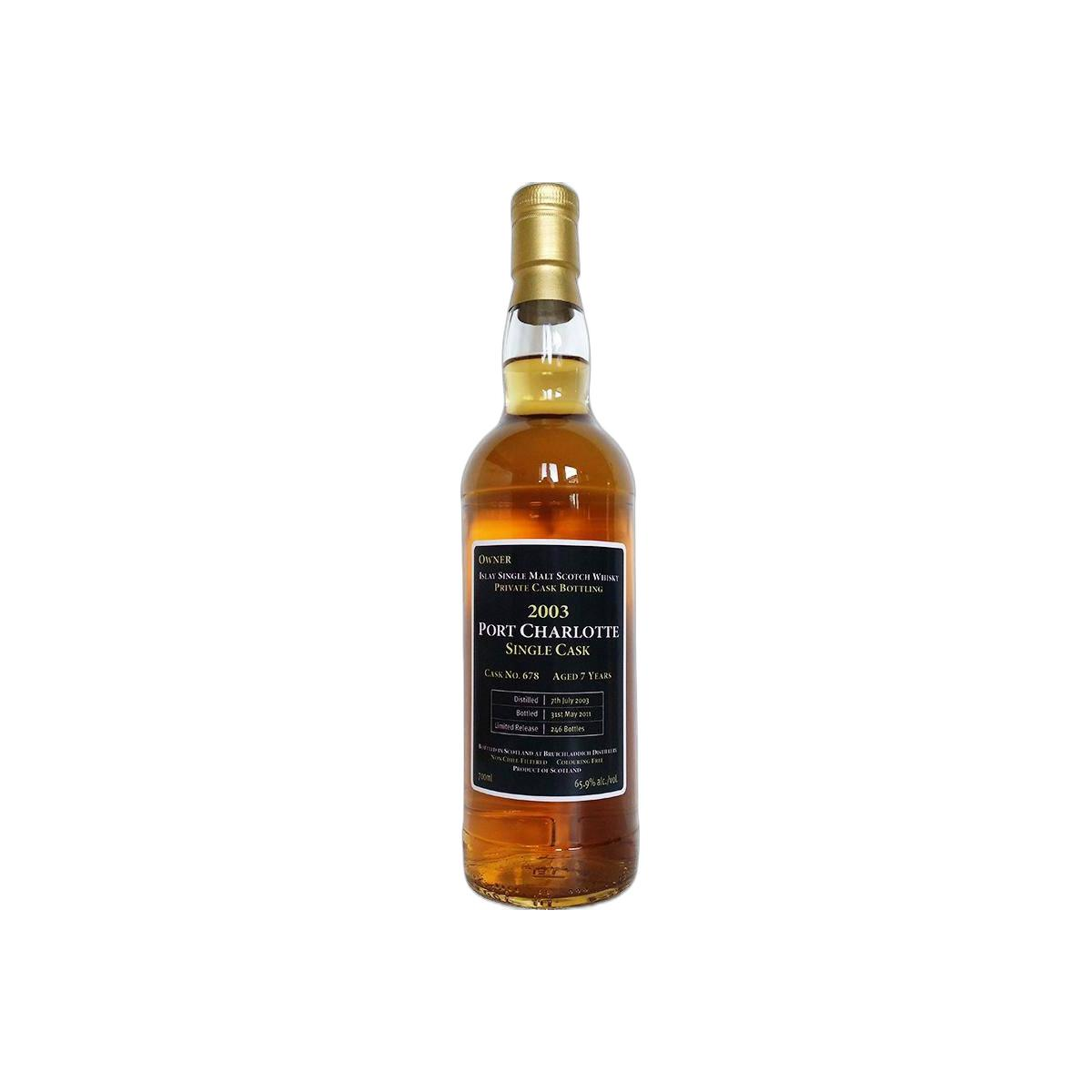 Port Charlotte 2003 7 Years Single Malt Whisky