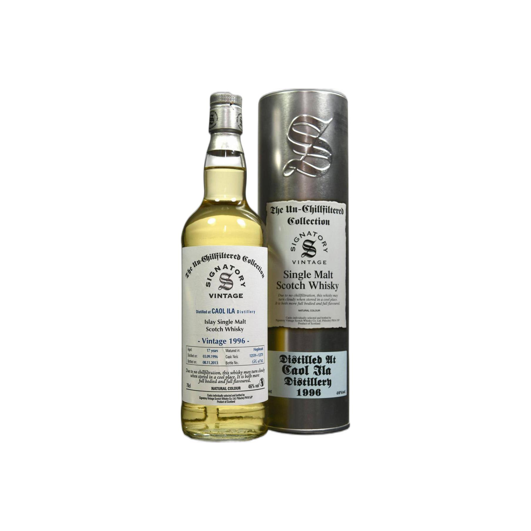 Caol Ila Vintage Collection 1996 17 Years Single Malt Whisky 2