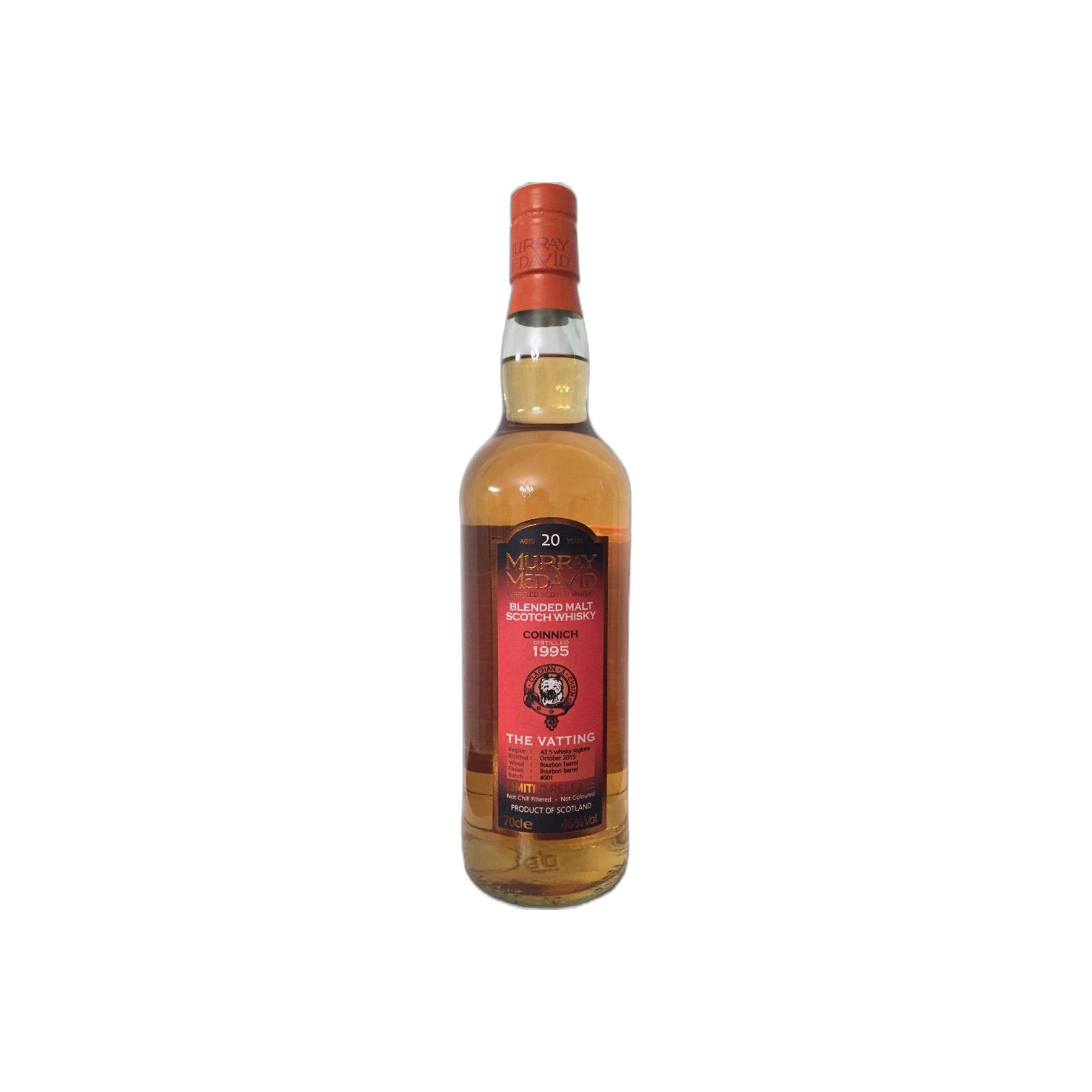 Murray McDavid 1995 20 Years Blended Malt Whisky